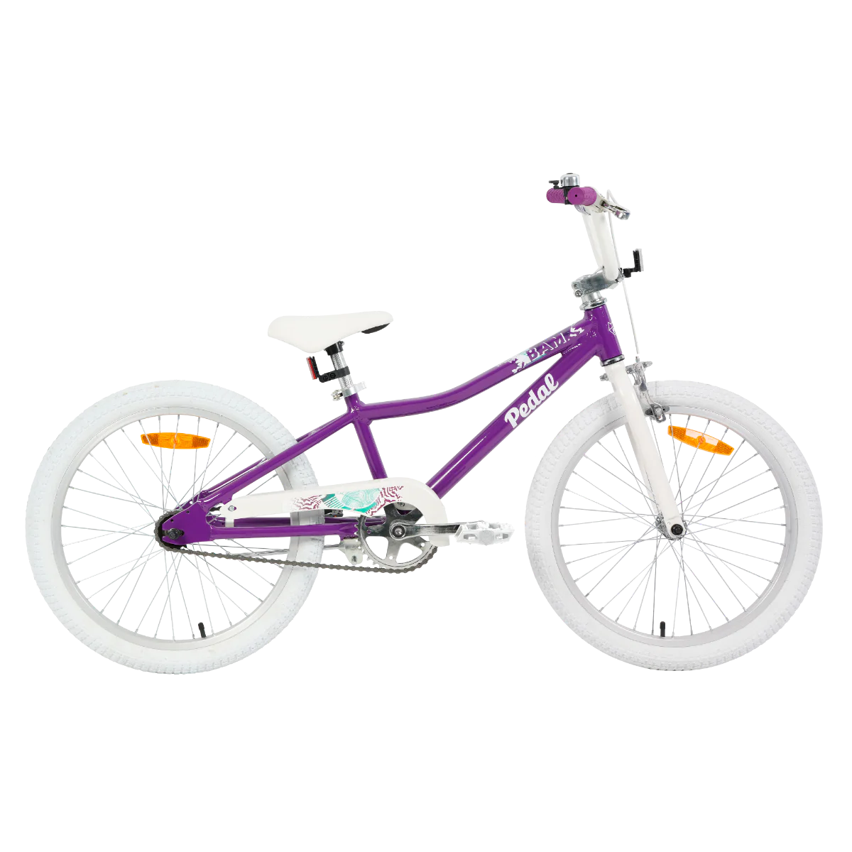 Pedal Bam Alloy 20'' Kids Bike Purple/Teal