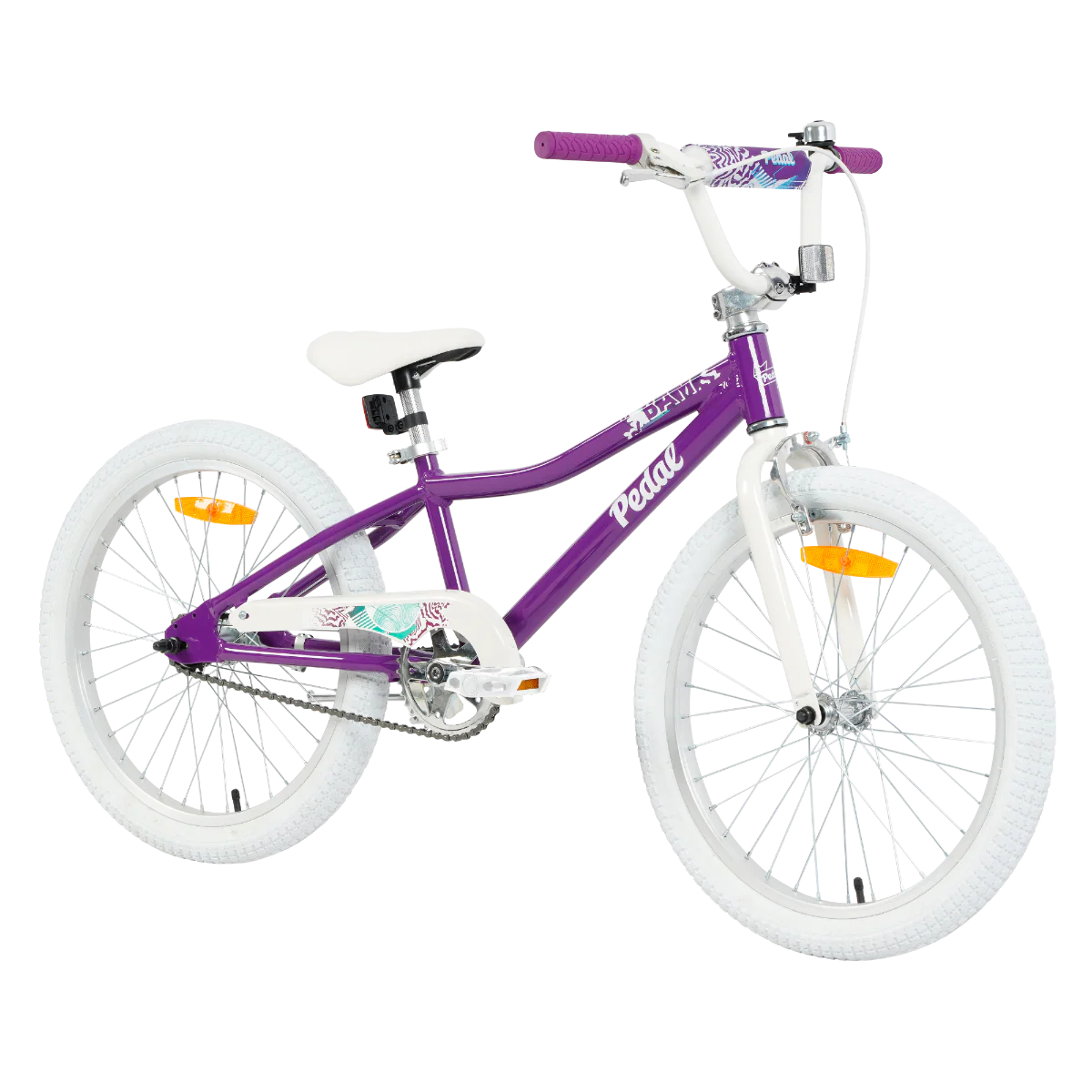 Pedal Bam Alloy 20'' Kids Bike Purple/Teal - Image 2