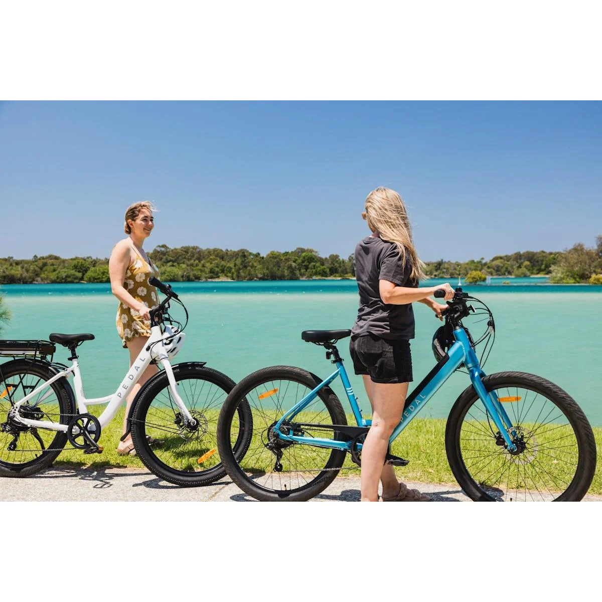 Pedal Breeze E4 Electric Cruiser Bike Gloss Metal Lilac - Image 6