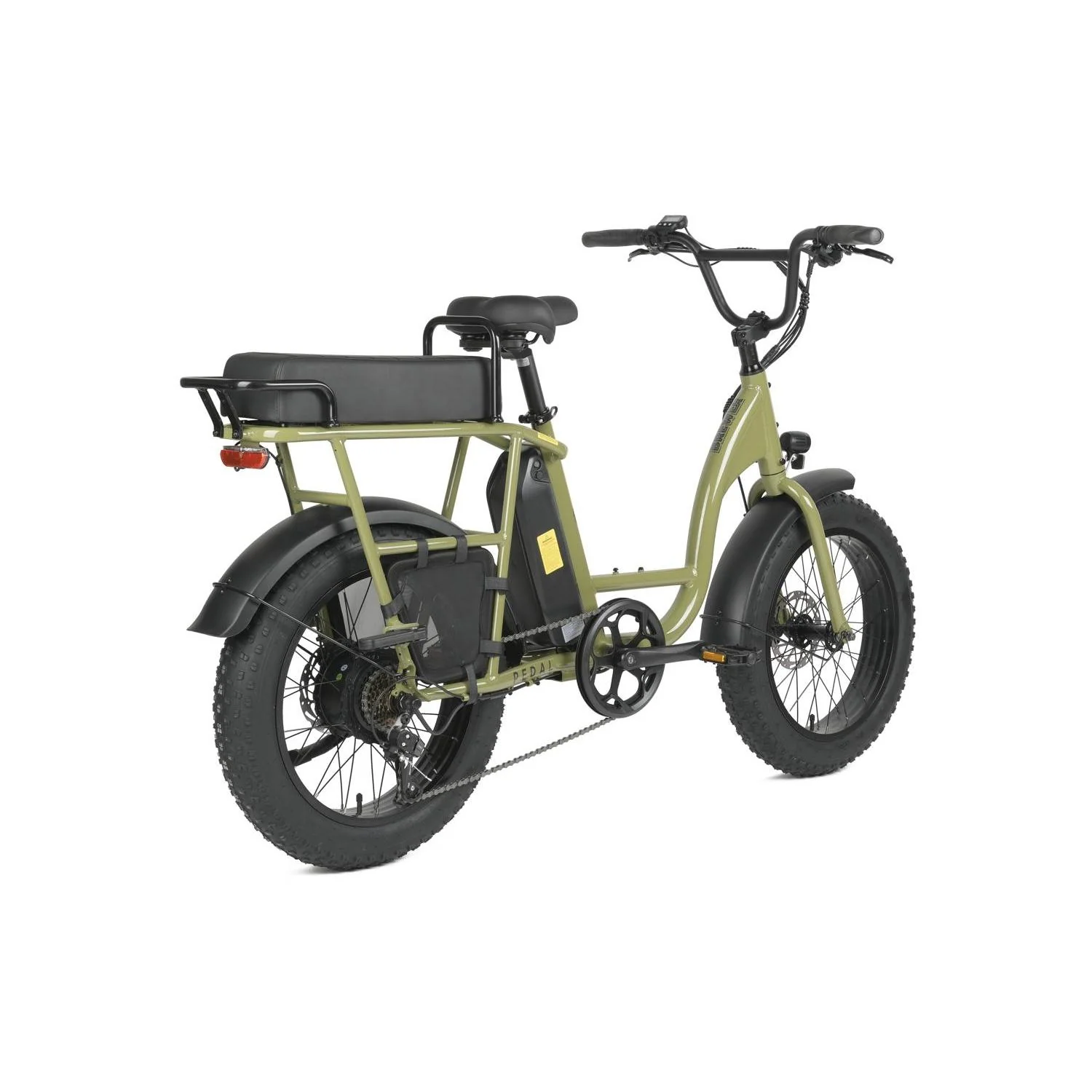 Pedal Brewer Electric Cruiser Bike Green 560Wh - Image 2