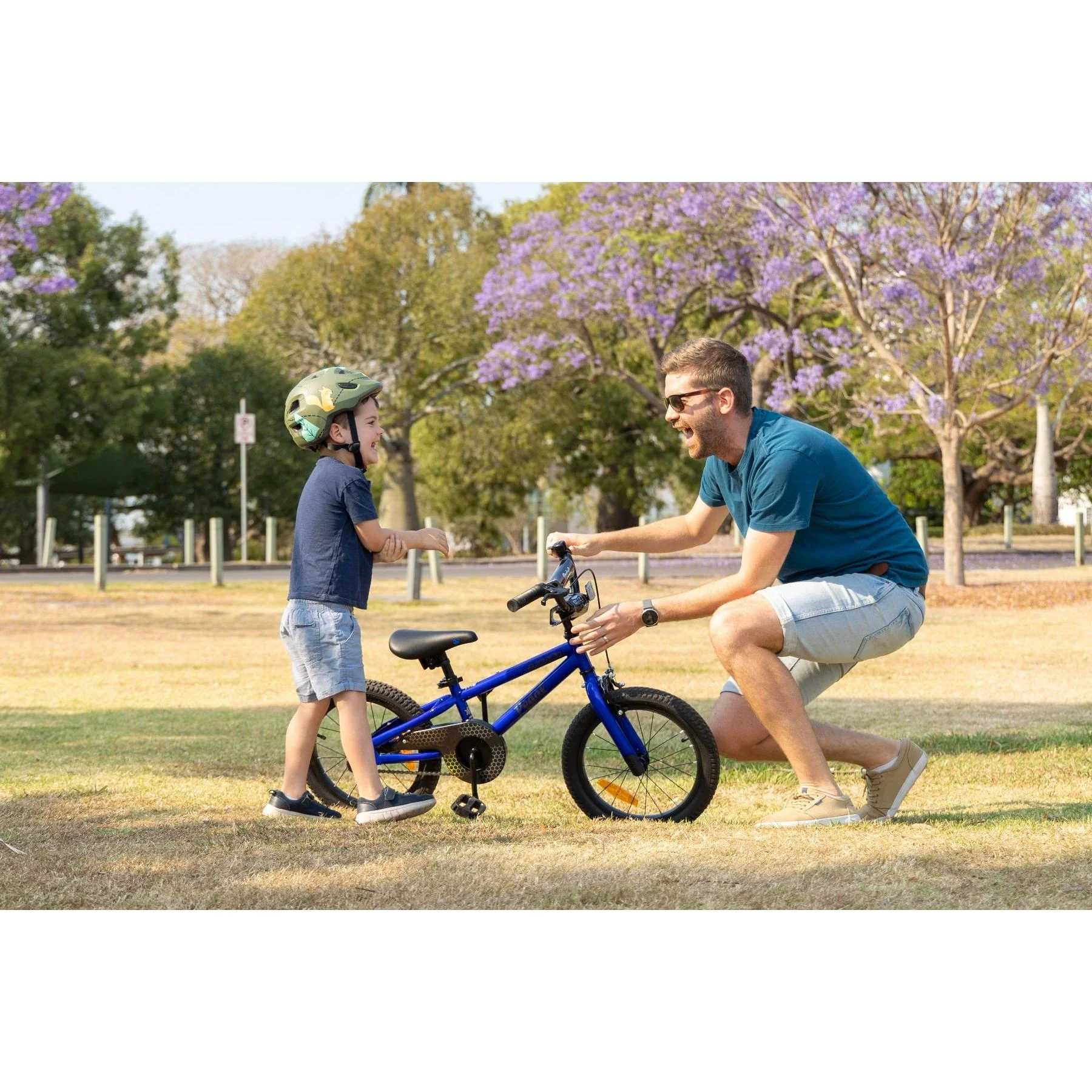 Pedal Buzz 16'' Steel Kids Bike Blue - Image 4