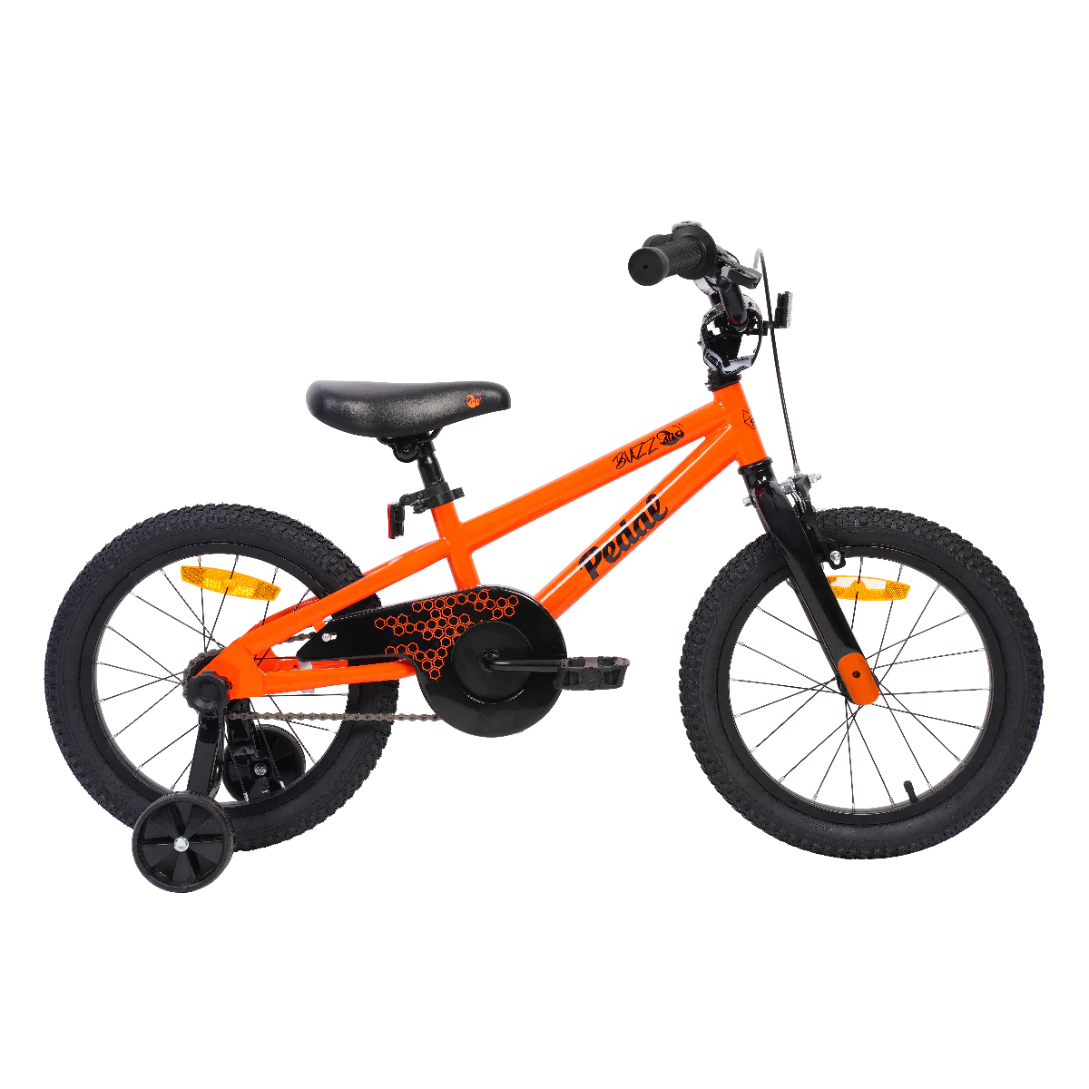 Pedal Buzz Steel Kids Bike Orange