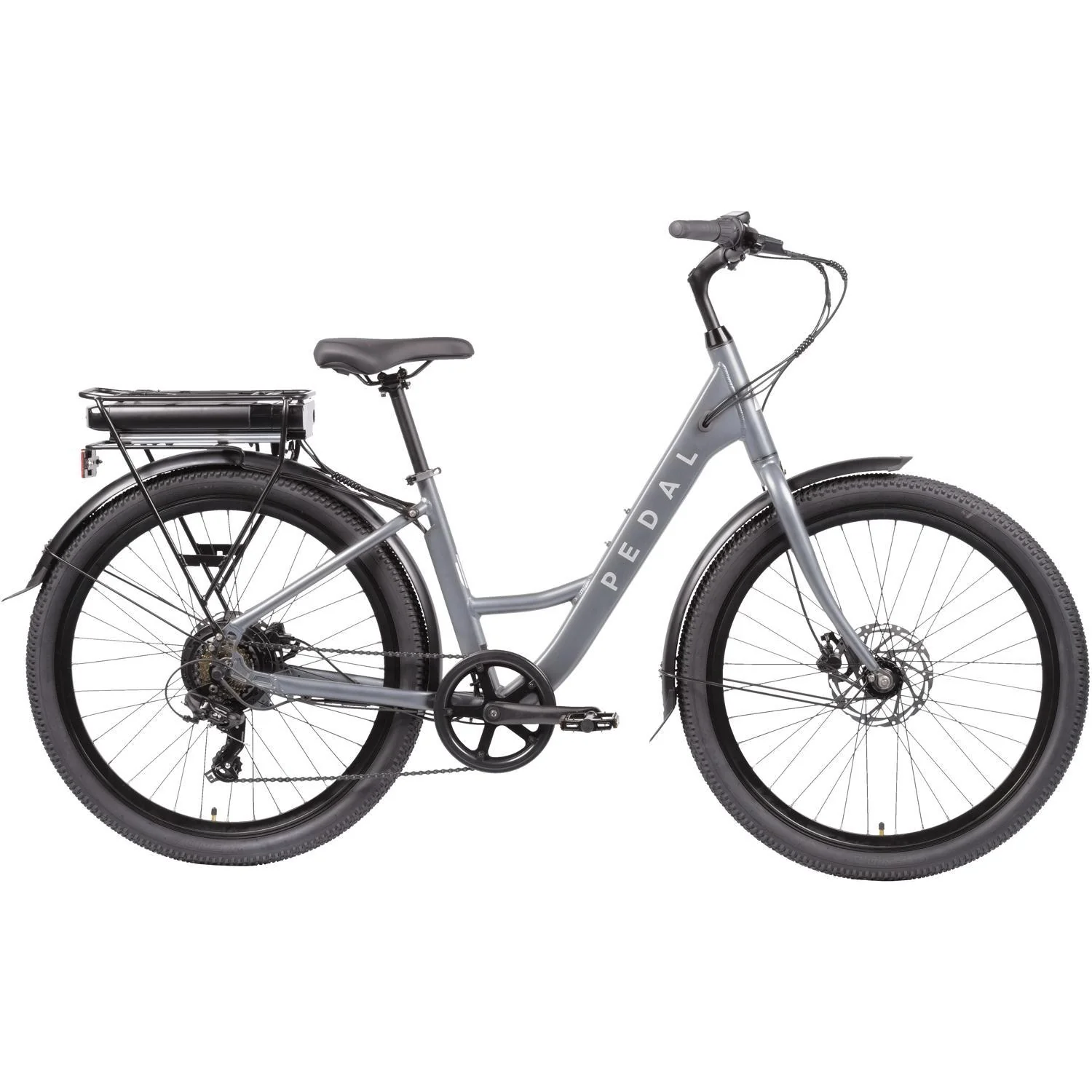 Pedal Comet 3 Disc Electric Hybrid Bike Charcoal - Image 5