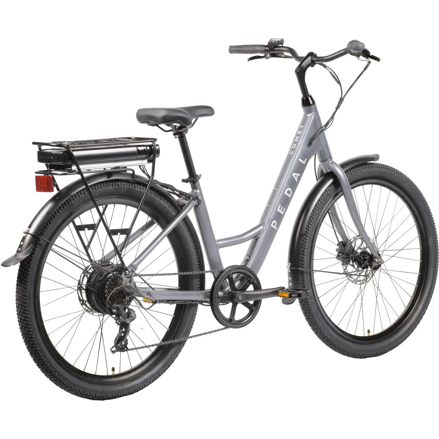 Pedal Comet 3 Disc Electric Hybrid Bike Charcoal - Image 6