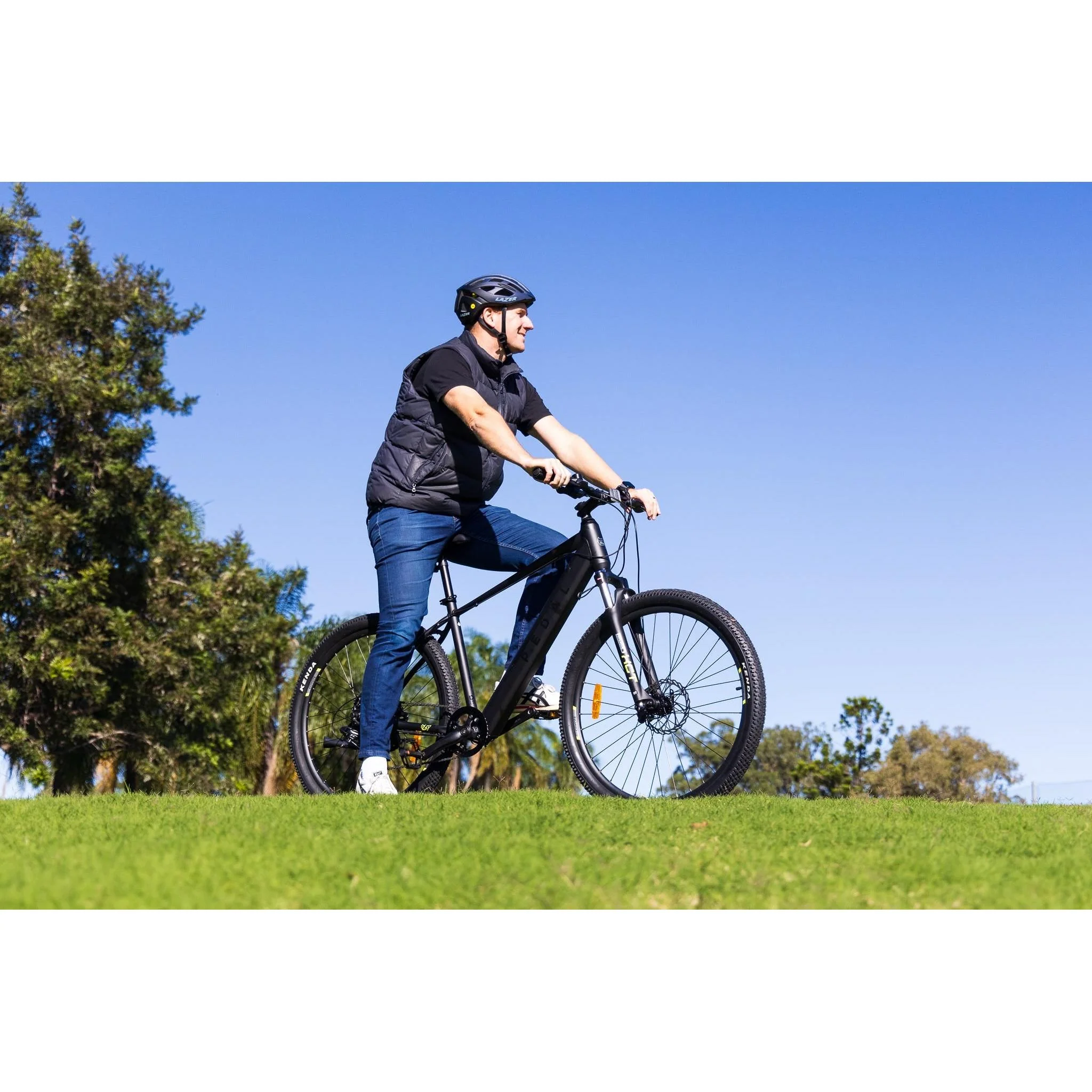 Pedal Coyote 3 Electric Hardtail Mountain Bike Grey - Image 3