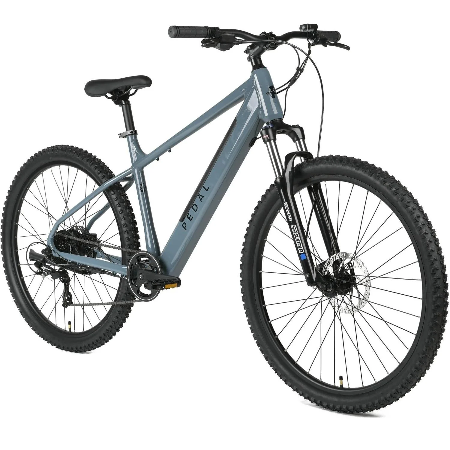 Pedal Coyote 3 Electric Hardtail Mountain Bike Grey - Image 4