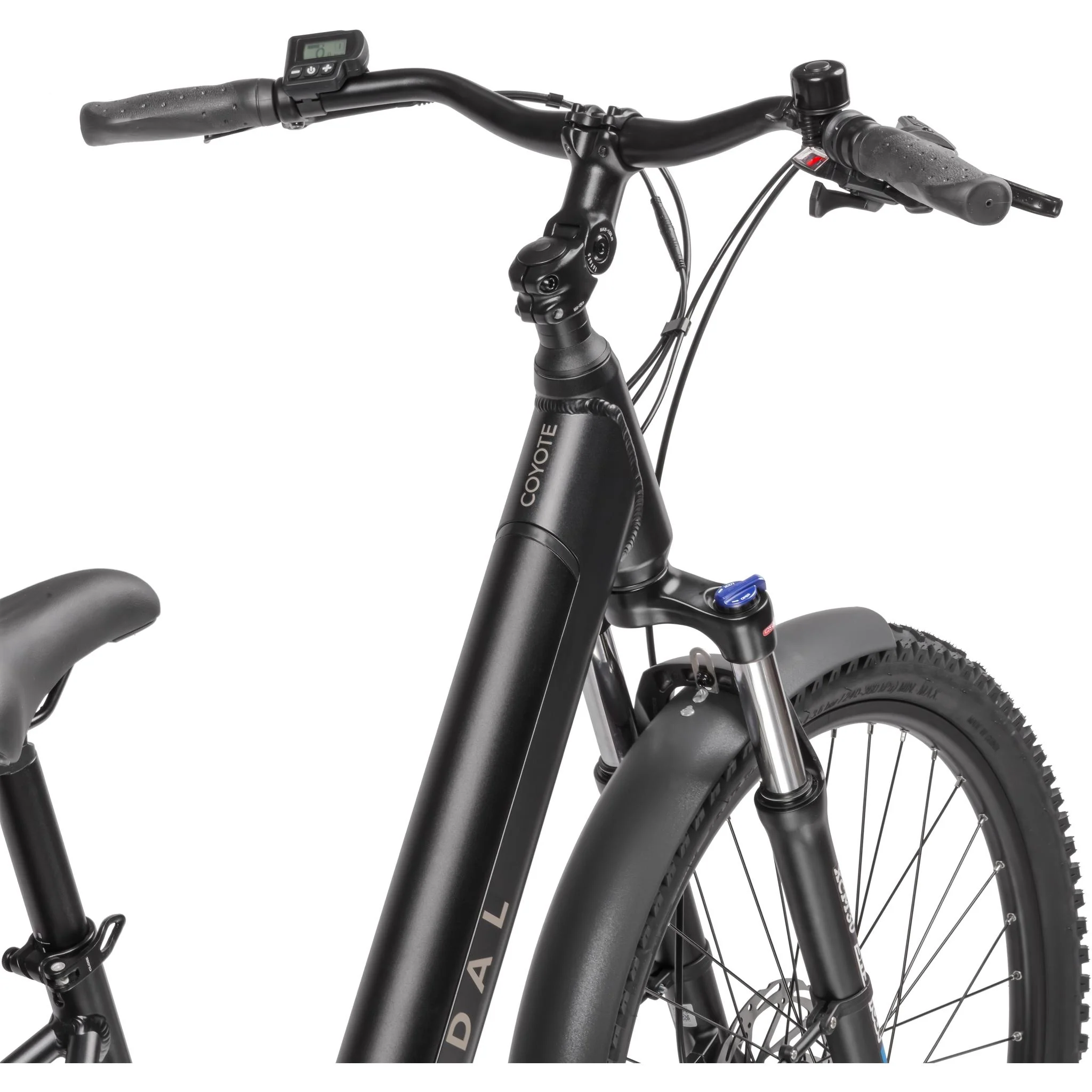 Pedal Coyote 3 ST Tour Electric Hardtail Mountain Bike Satin Black - Image 4