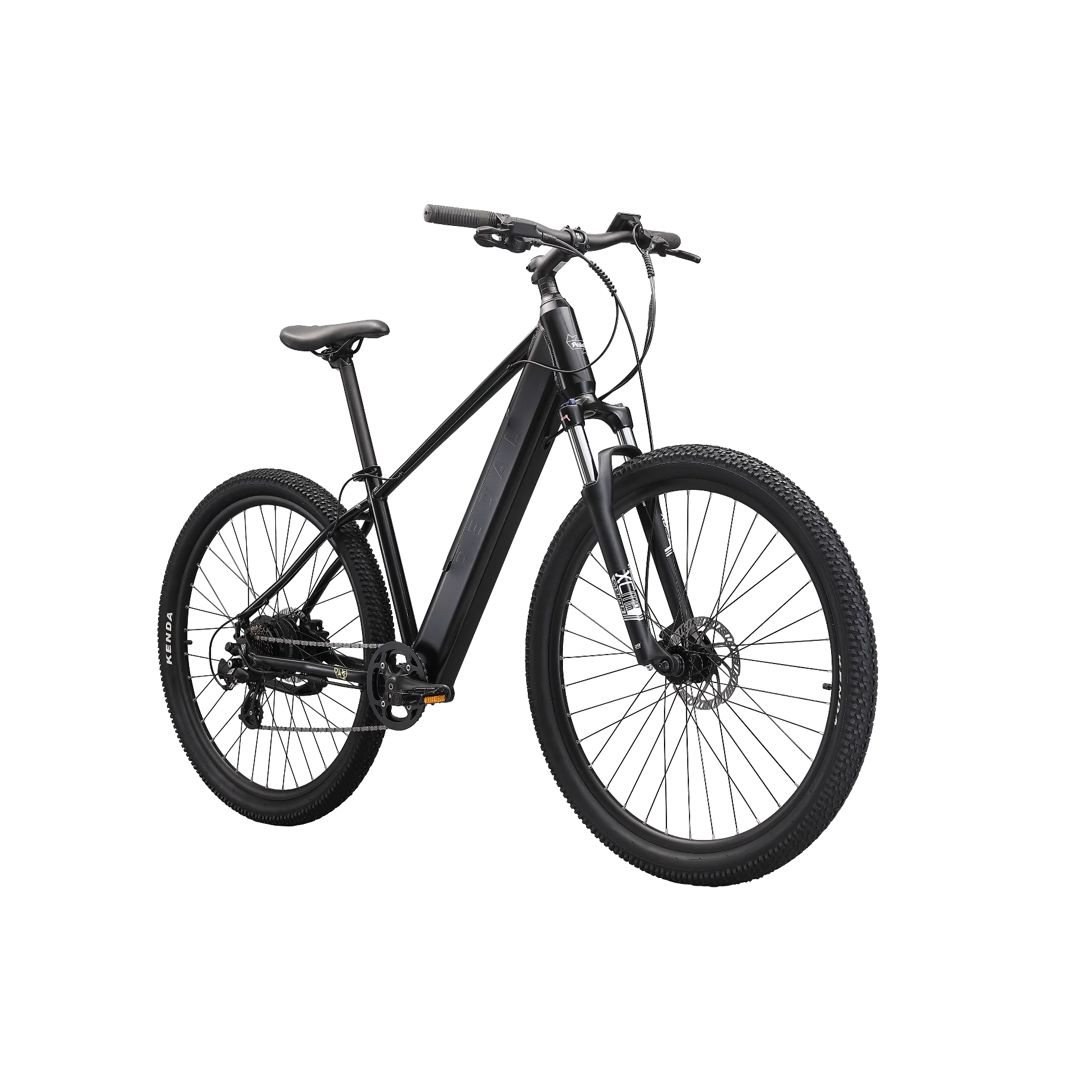 Pedal Coyote Electric Mountain Bike Black/Yellow - Image 2