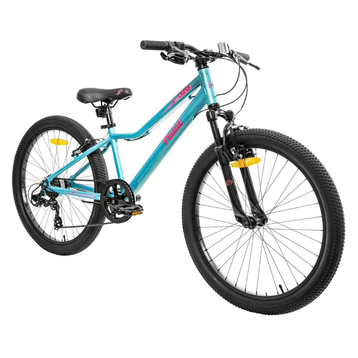 Pedal Crush 24'' Kids Bike Blue/Pink - Image 2