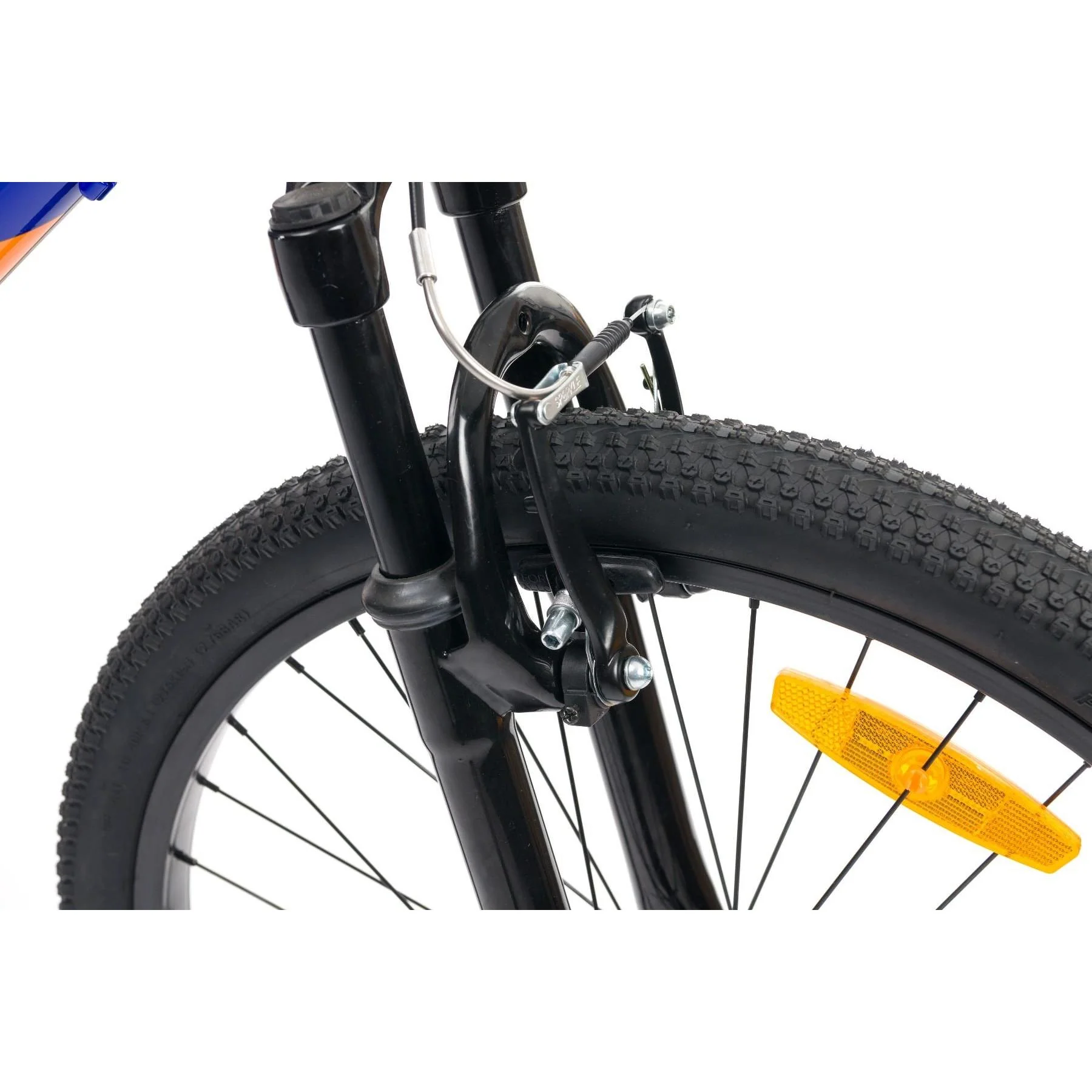 Pedal Crush Kids Bike Blue/Orange - Image 8