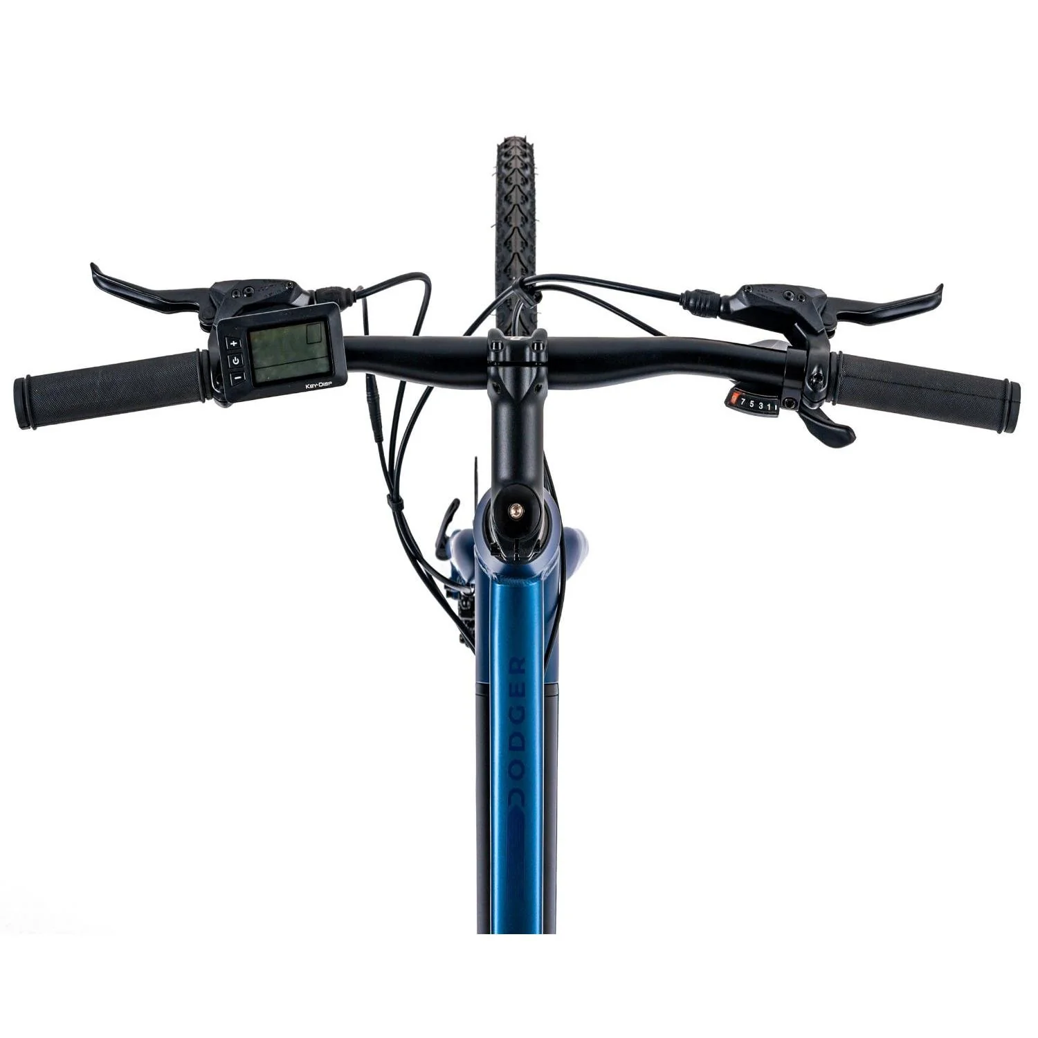Pedal Dodger Electric Flat Bar Road Bike Blue - Image 7