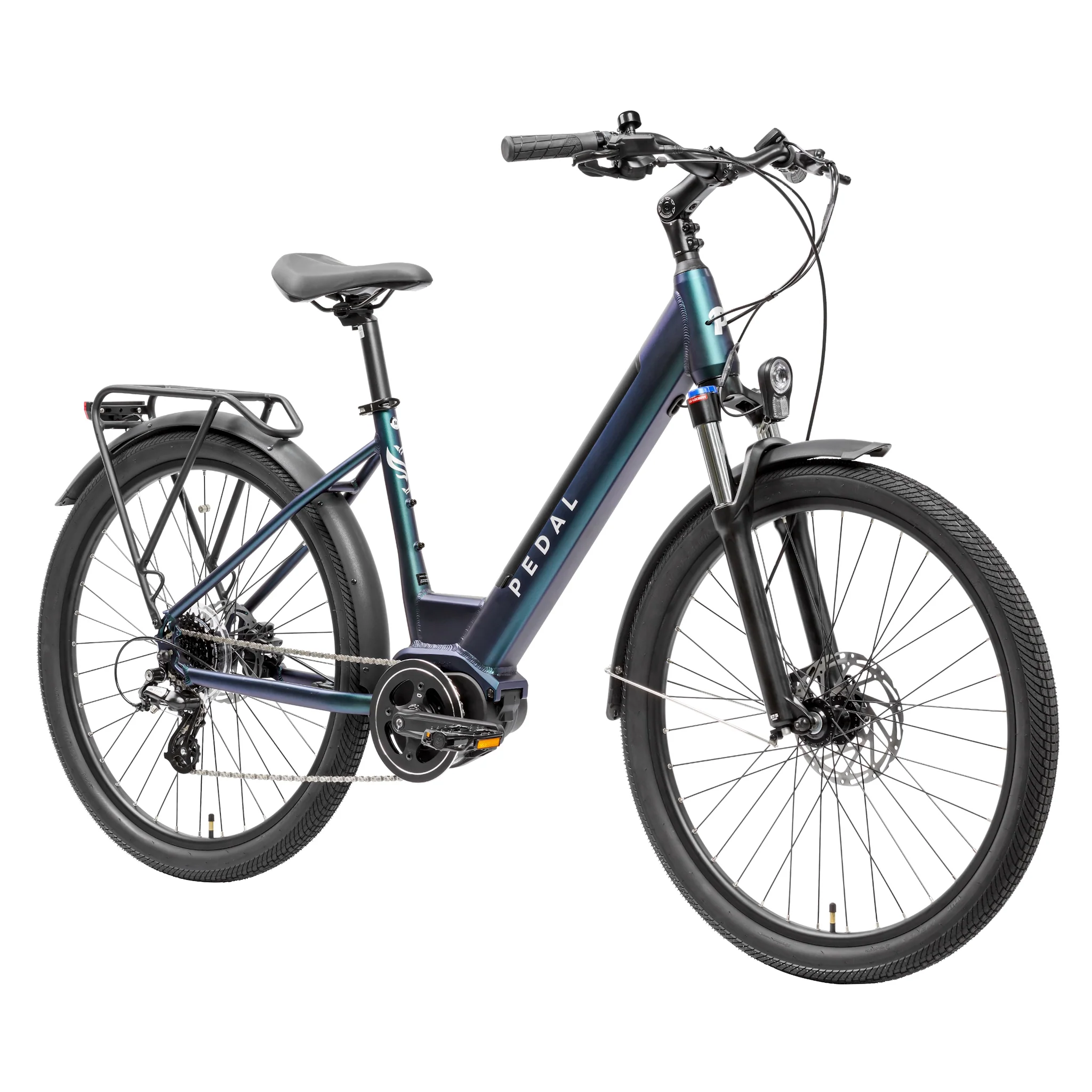 Pedal Eagle ST Electric Hybrid Bike Metallic Teal - Image 2