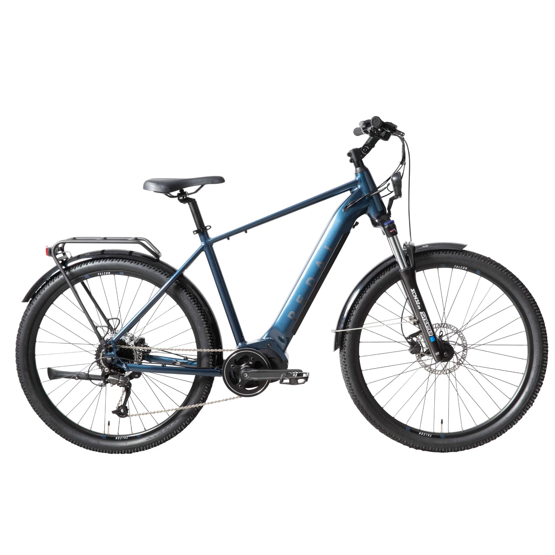 Pedal Falcon 3 Electric Hybrid Bike Midnight Blue