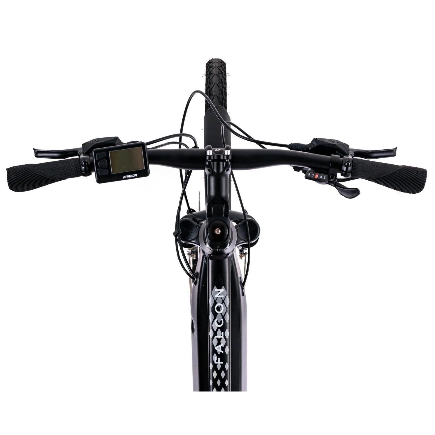 Pedal Falcon 375Wh Electric Hybrid Bike Black - Image 8