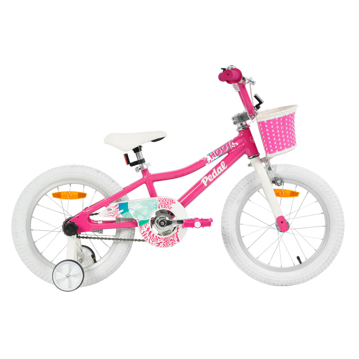 Pedal Hoot Alloy 16'' Kids Bike Pink