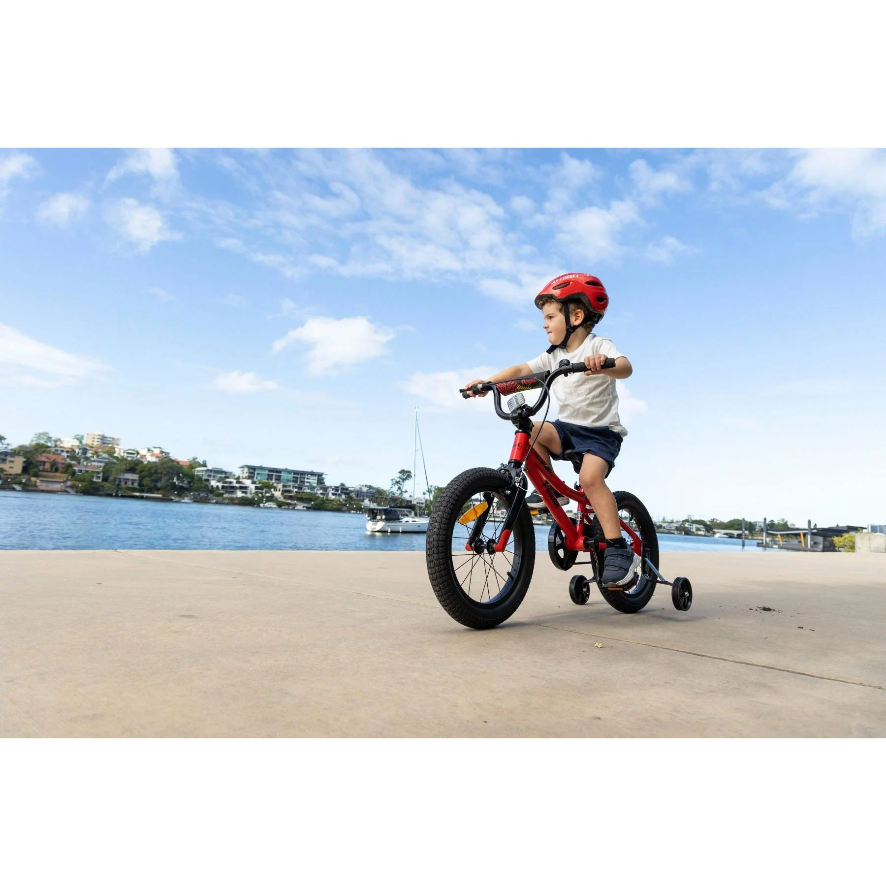 Pedal Hoot Kids Bike 16 Inch Blue/Black - Image 3