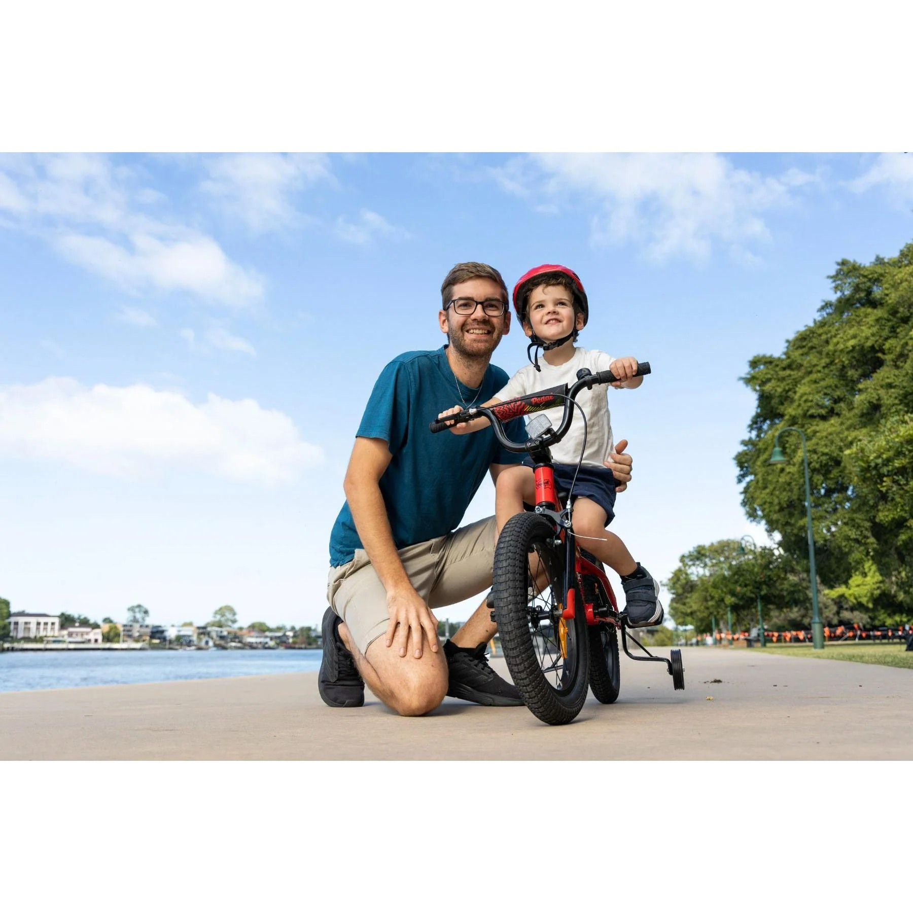 Pedal Hoot Kids Bike 16 Inch Blue/Black - Image 4