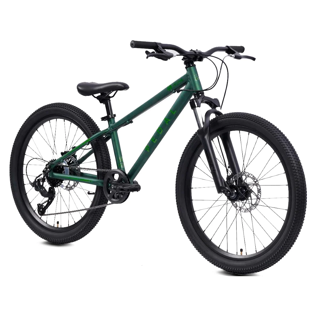 Pedal Jackal Kids Mountain Bike Green - Image 2