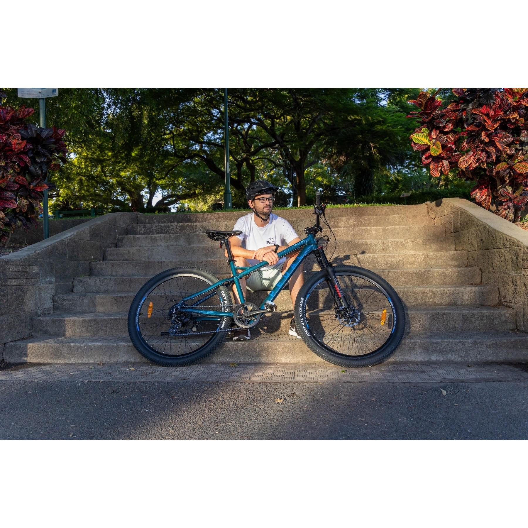 Pedal Jaguar 29'' Electric Mountain Bike Blue - Image 8