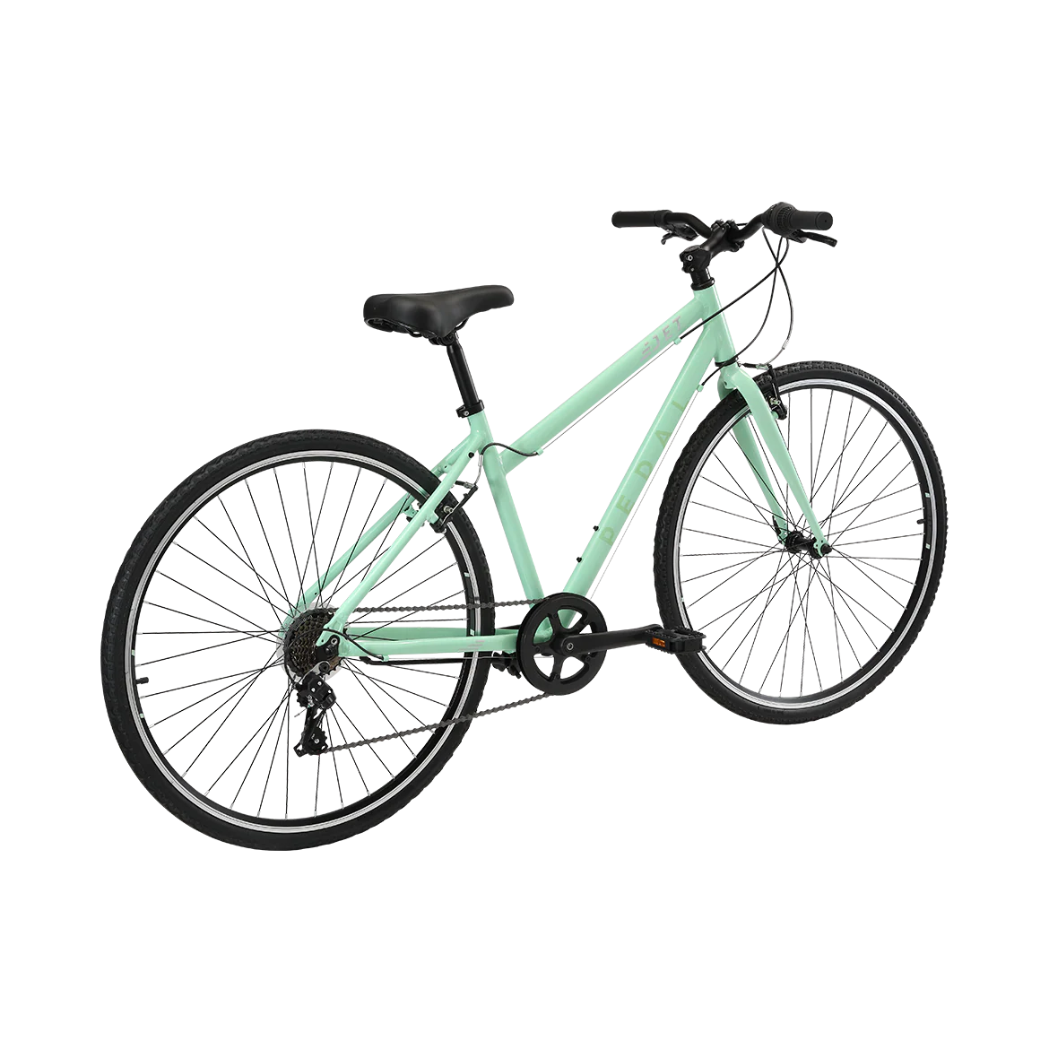 Pedal Jet 2 Trapeze Flat Bar Road Bike Mint - Image 4