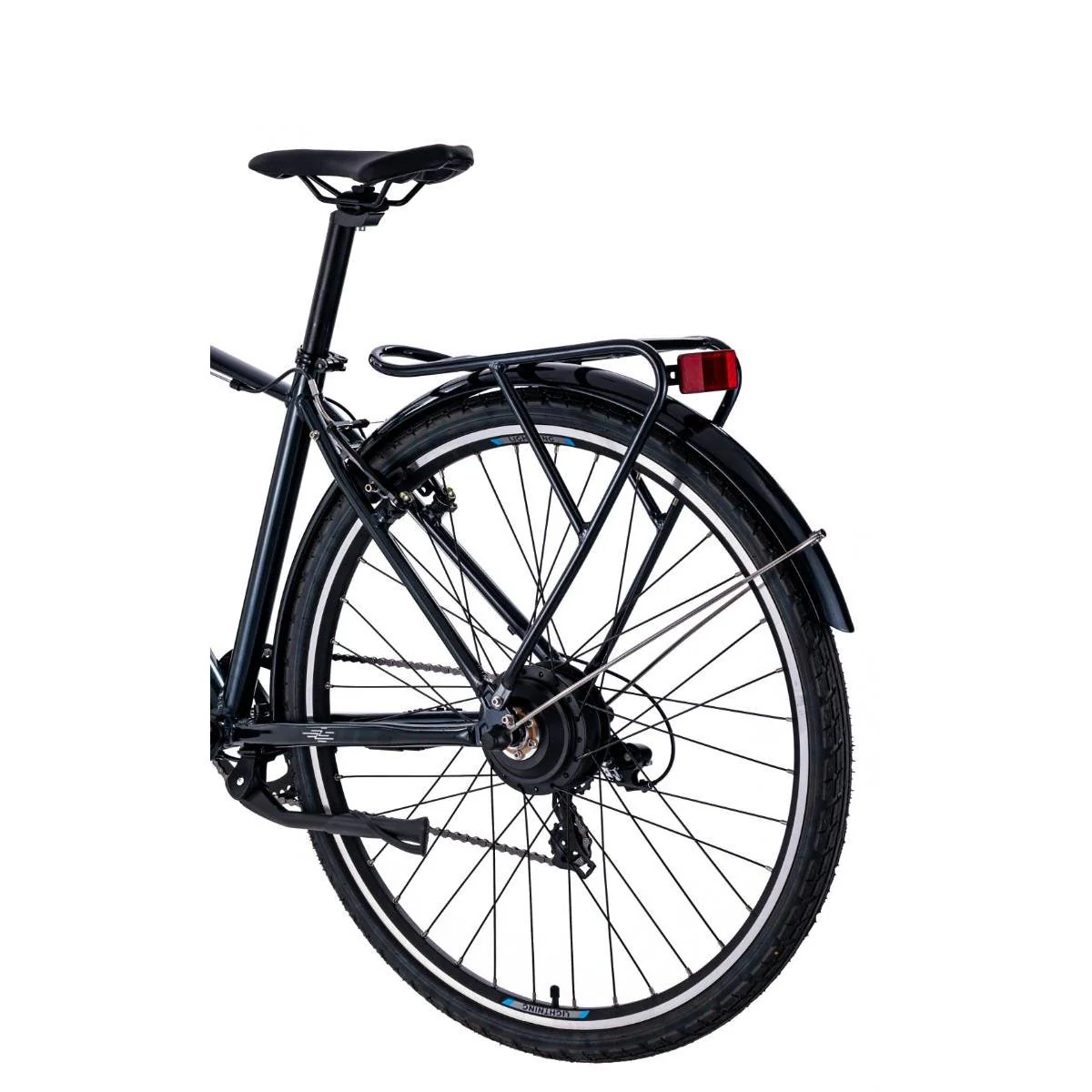 Pedal Lightning 700C Electric Hybrid Bike Black - Image 6