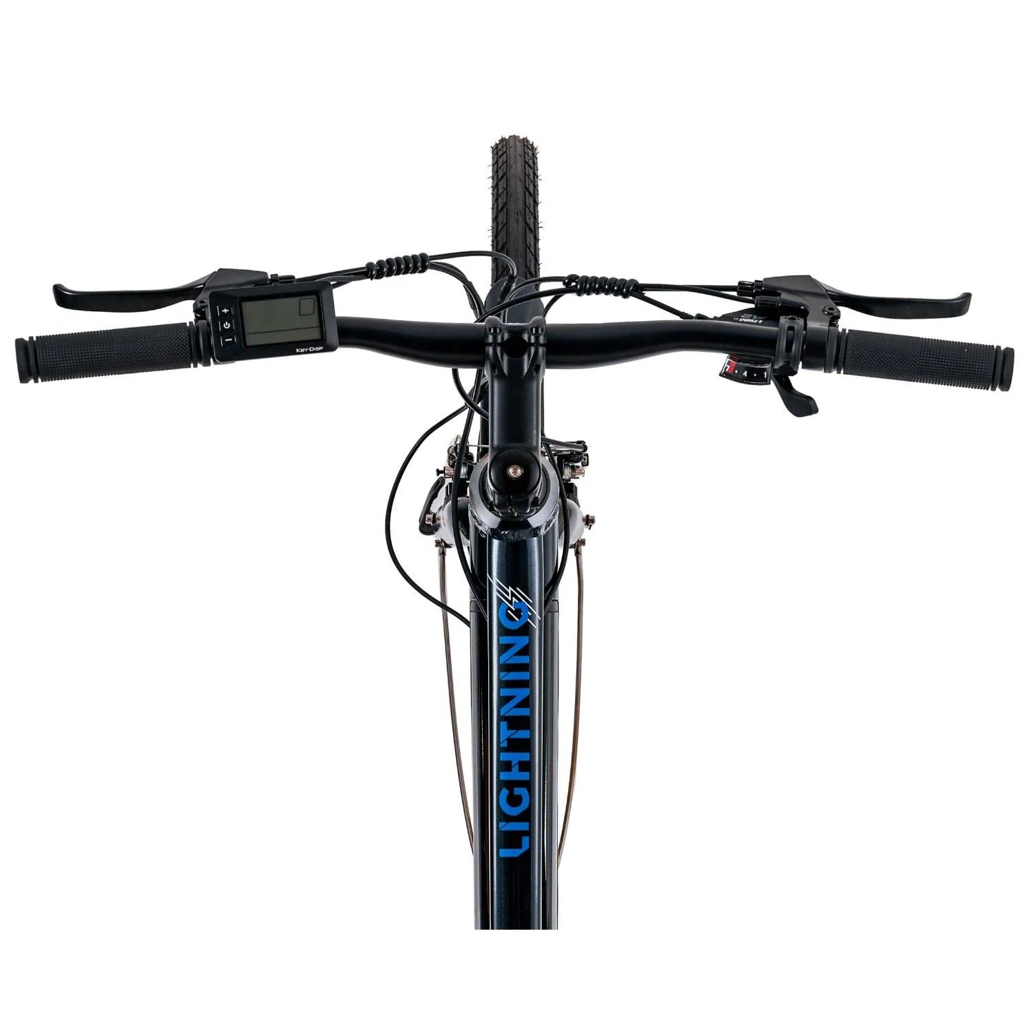 Pedal Lightning 700C Electric Hybrid Bike Black - Image 7