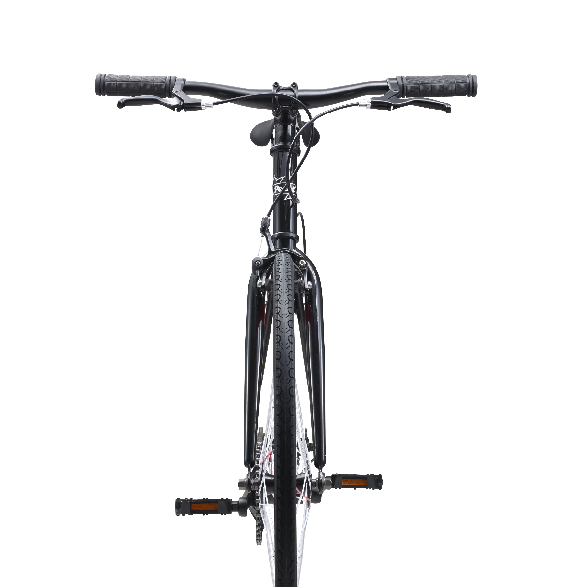 Pedal Messenger Tokyo Fixie Bike Black - Image 11