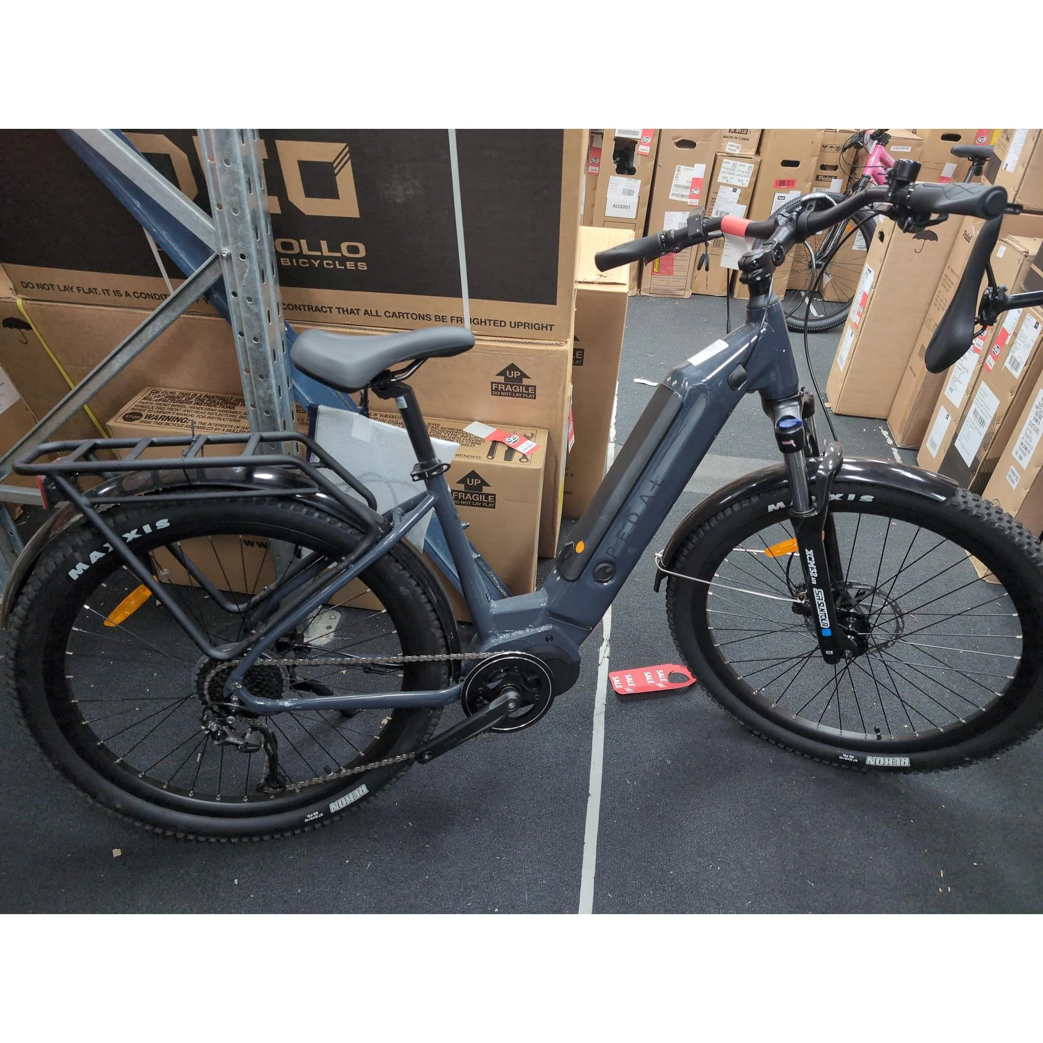 EX-DEMO Pedal Lynx 3 ST Electric Hardtail Mountain Bike 468Wh Battery Dark Grey (Medium) - Image 2