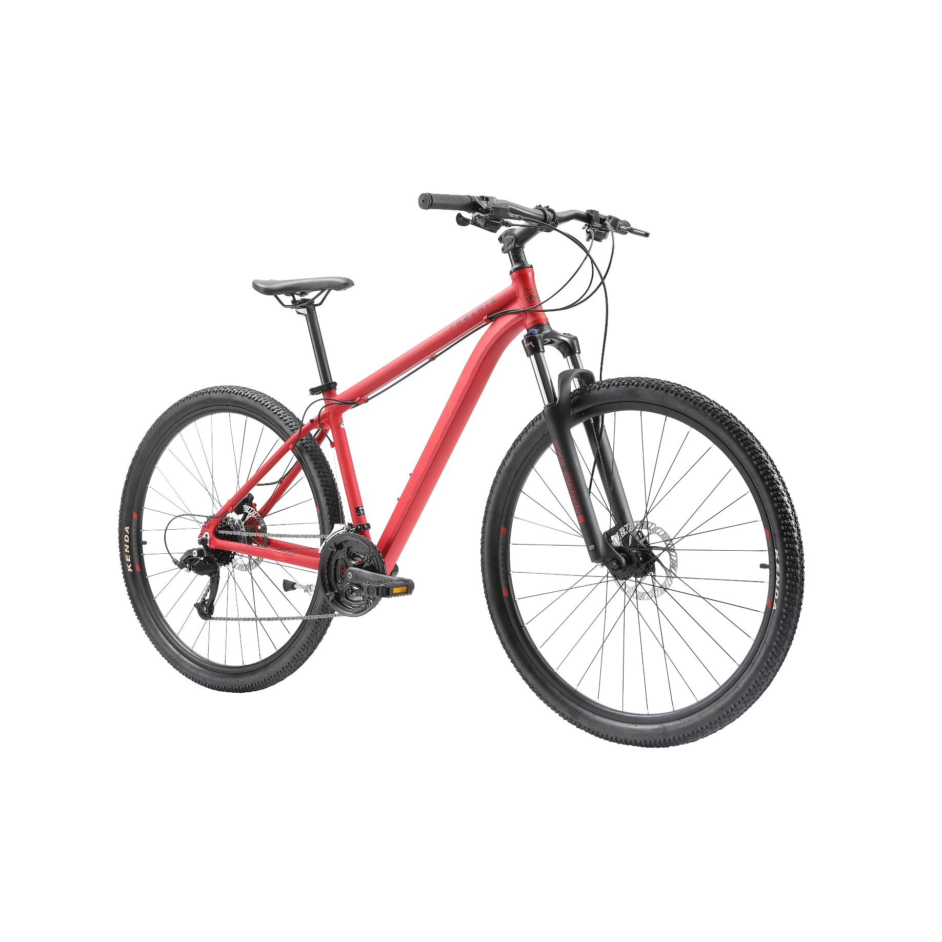 Pedal Phoenix Mountain Bike Red - Image 2