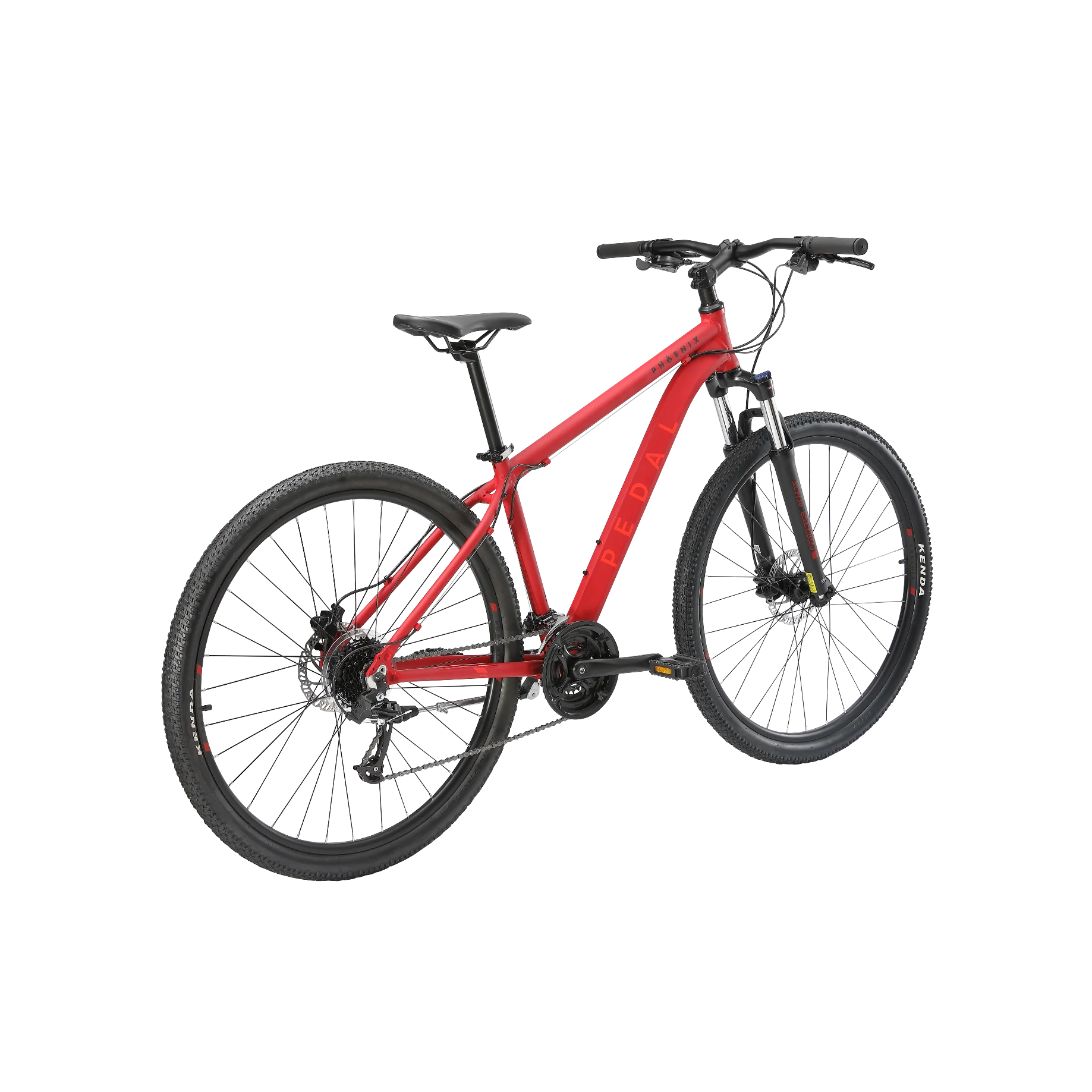 Pedal Phoenix Mountain Bike Red - Image 4