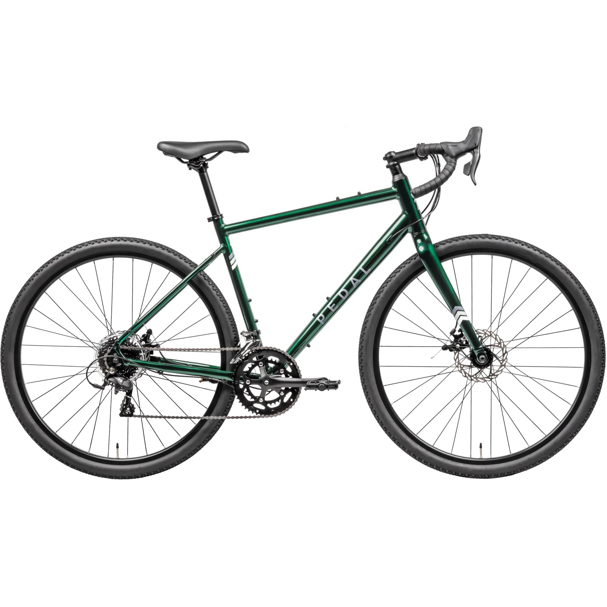 Pedal Raider DB Gravel Bike Green/Grey