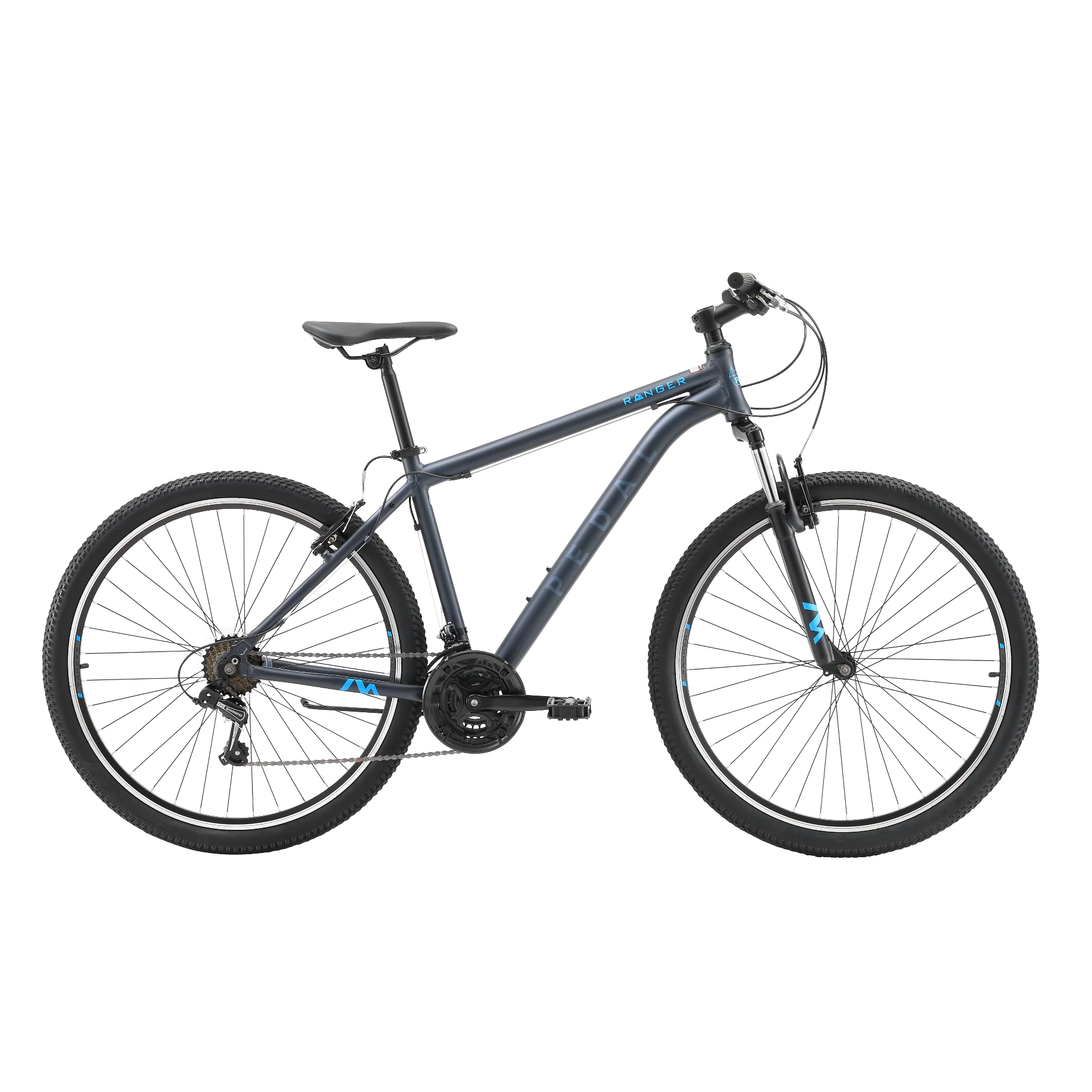 Pedal Ranger 3 Trigger Mountain Bike Black/Blue