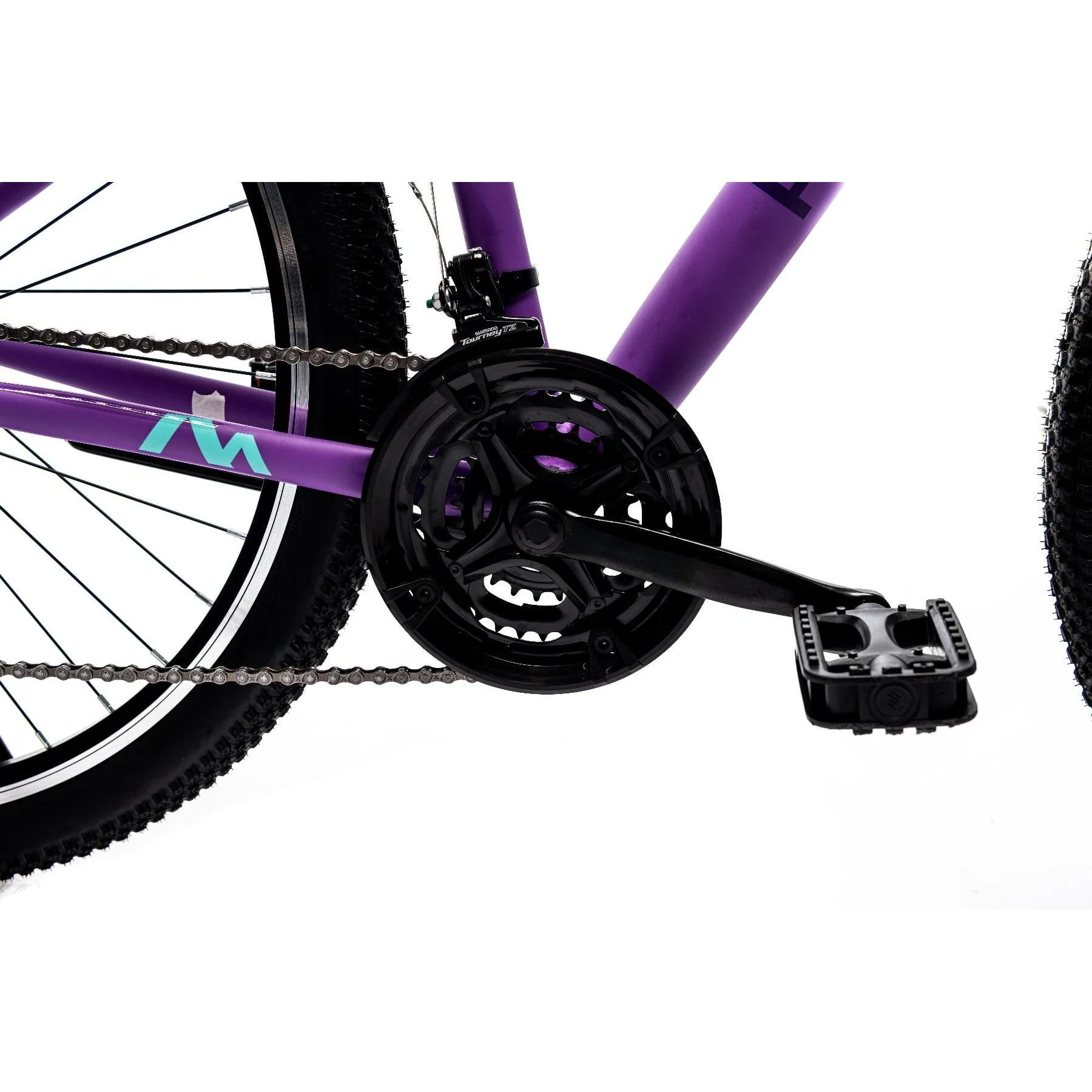 Pedal Ranger 3 Mountain Bike Lilac/Teal - Image 7