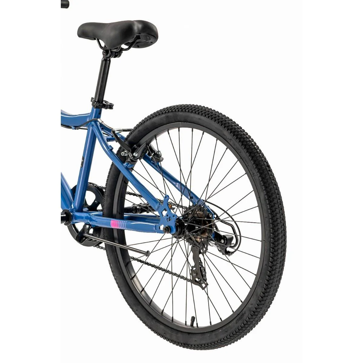 Pedal Roar 24'' Kids Bike Steel Blue Pink - Image 11