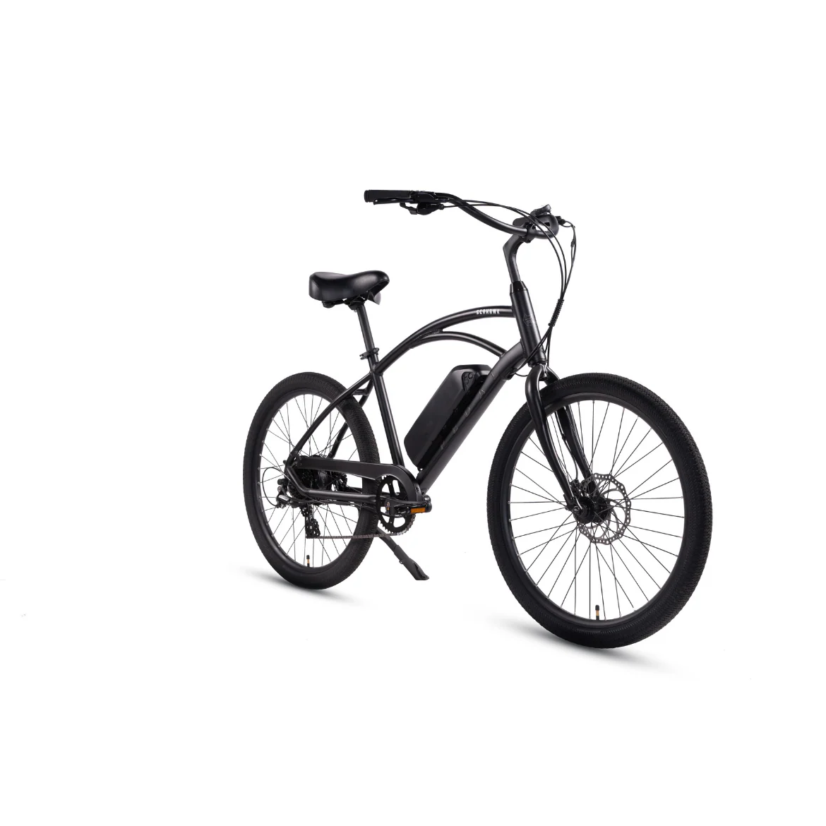 Pedal Seahawk Electric Cruiser Bike Black - Image 2