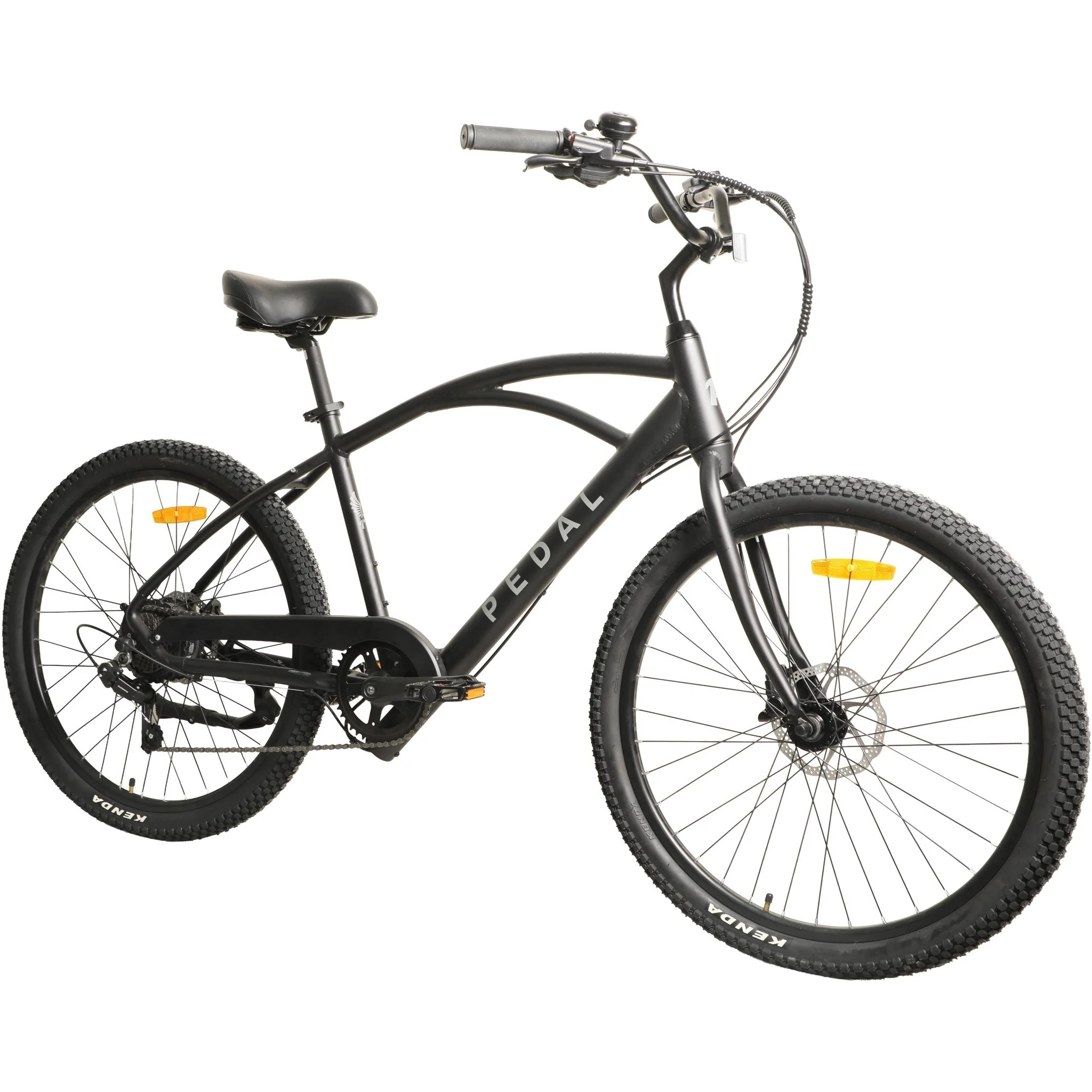 Pedal Seahawk SL Electric Cruiser Bike Satin Black - Image 2