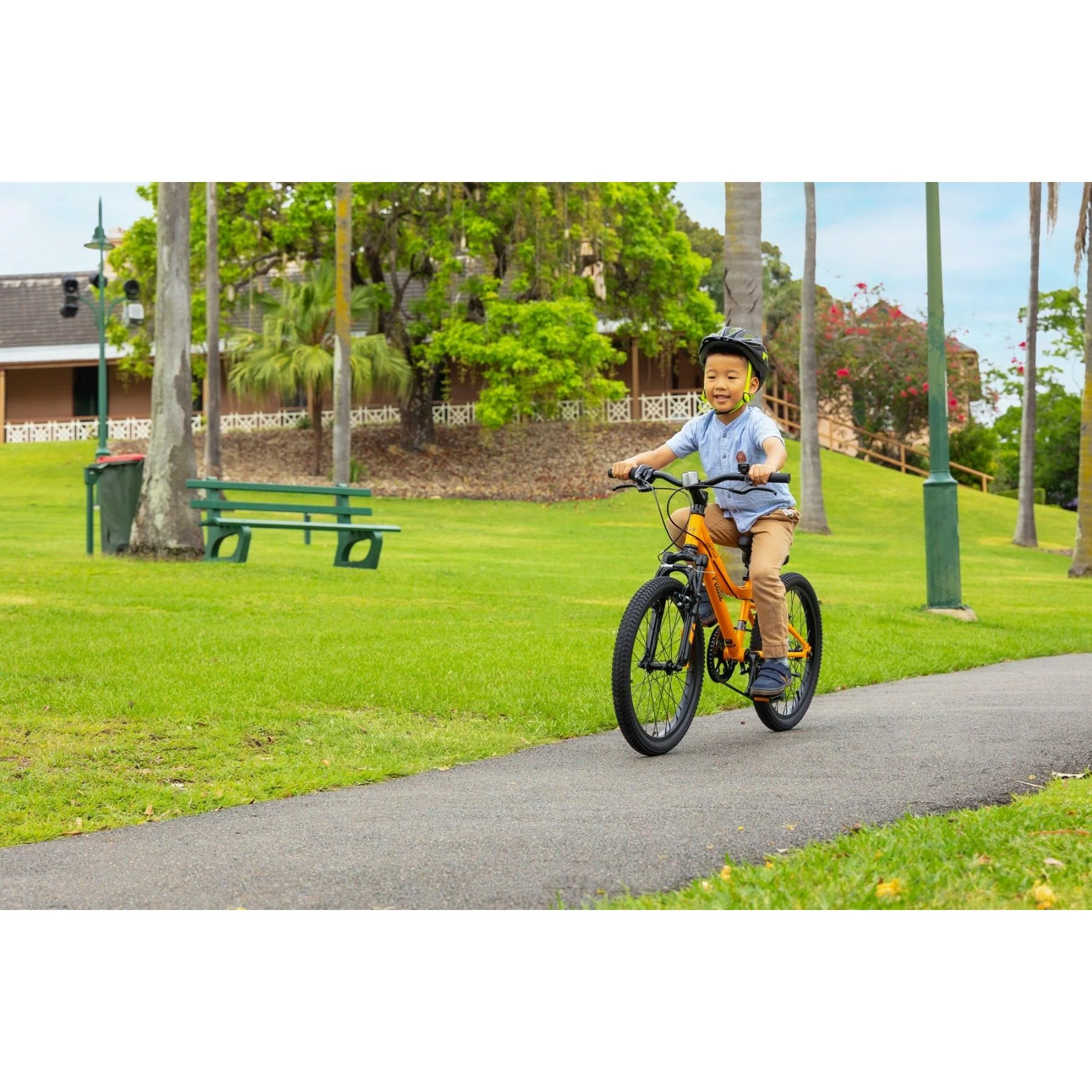 Pedal Spike 20'' Kids Bike Steel Orange - Image 4