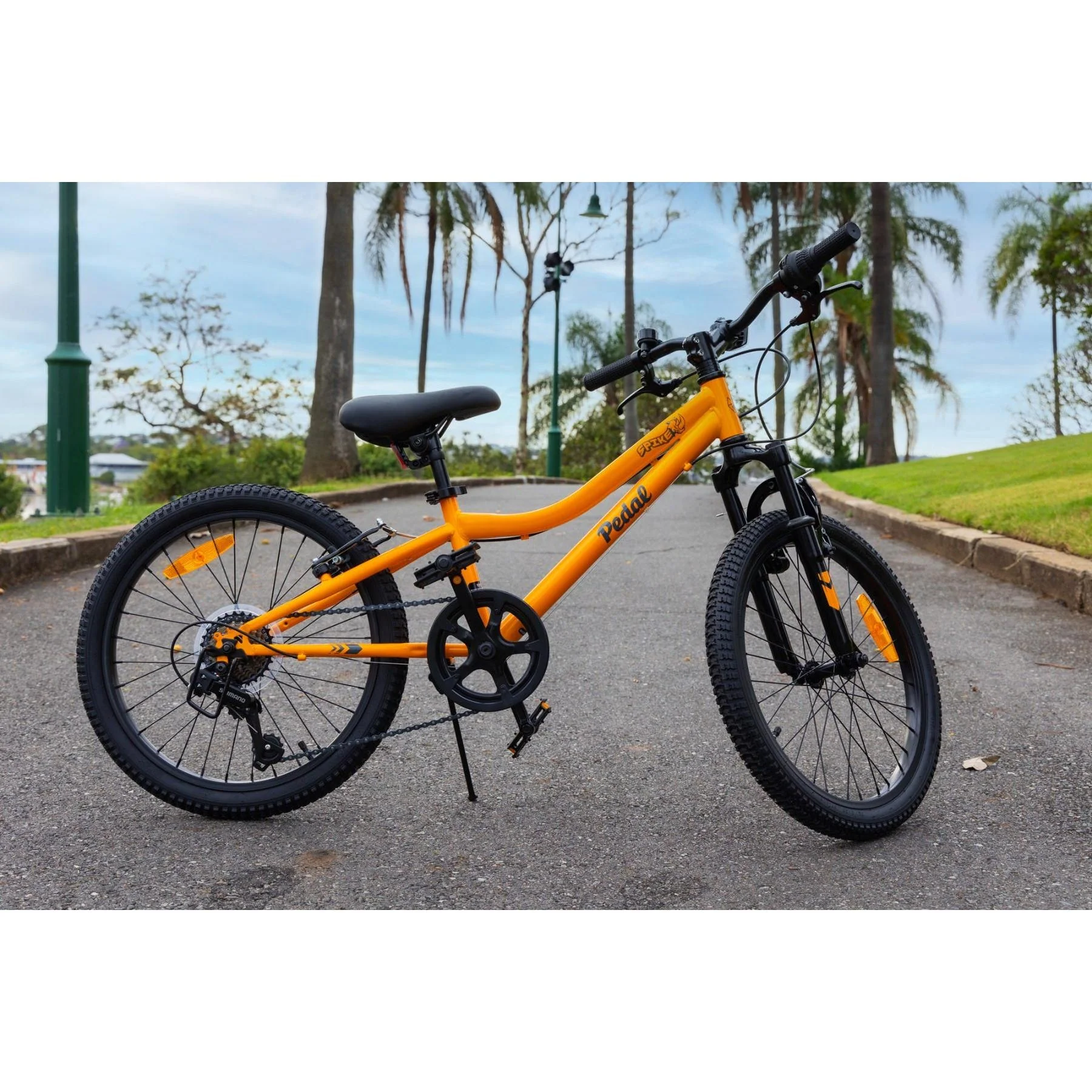 Pedal Spike 20'' Kids Bike Steel Orange - Image 5