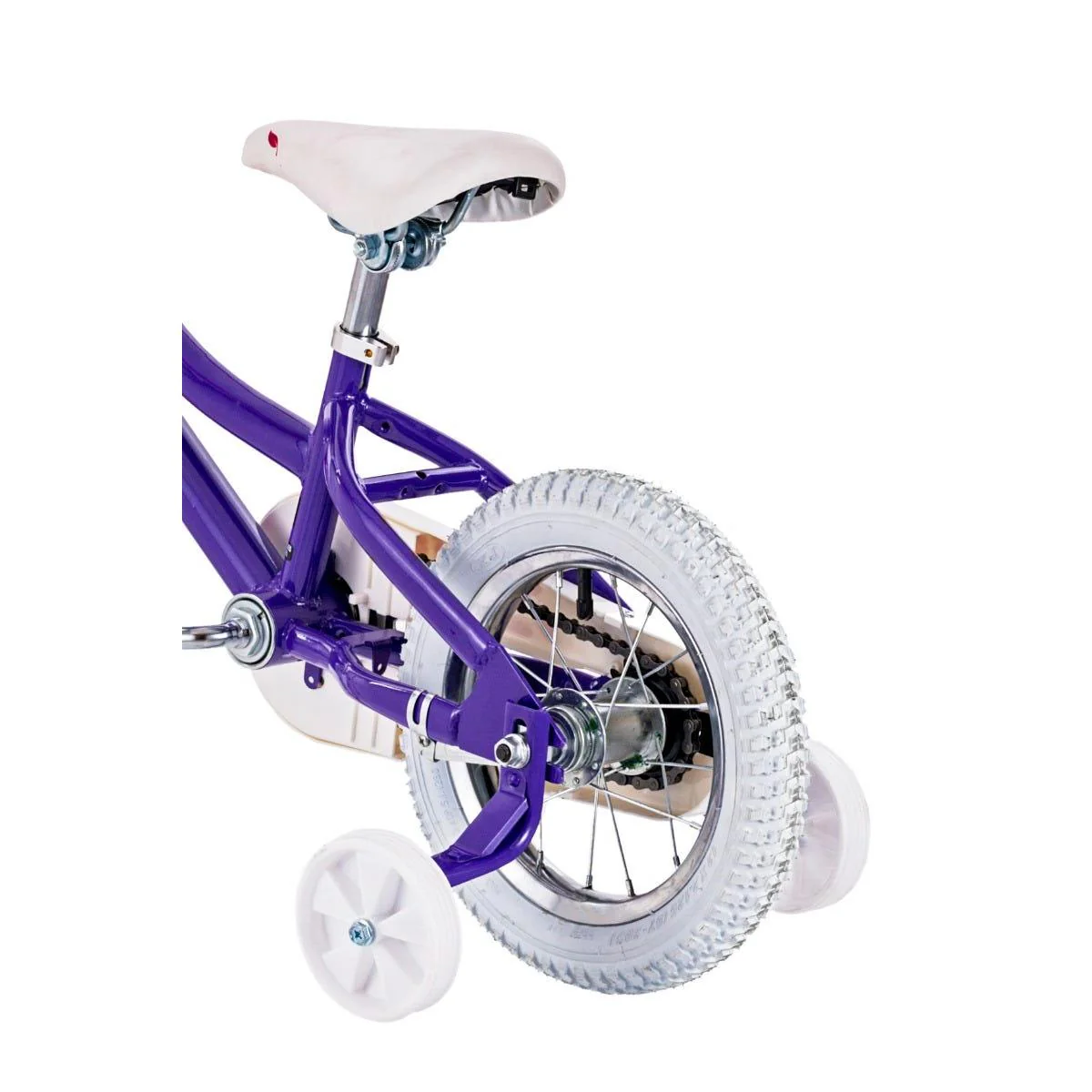 Pedal Sprout Steel Kids Bike Pink/Purple - Image 9