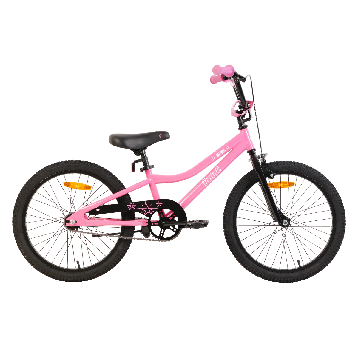 Pedal Strike 20'' Steel Kids Bike Pink/White