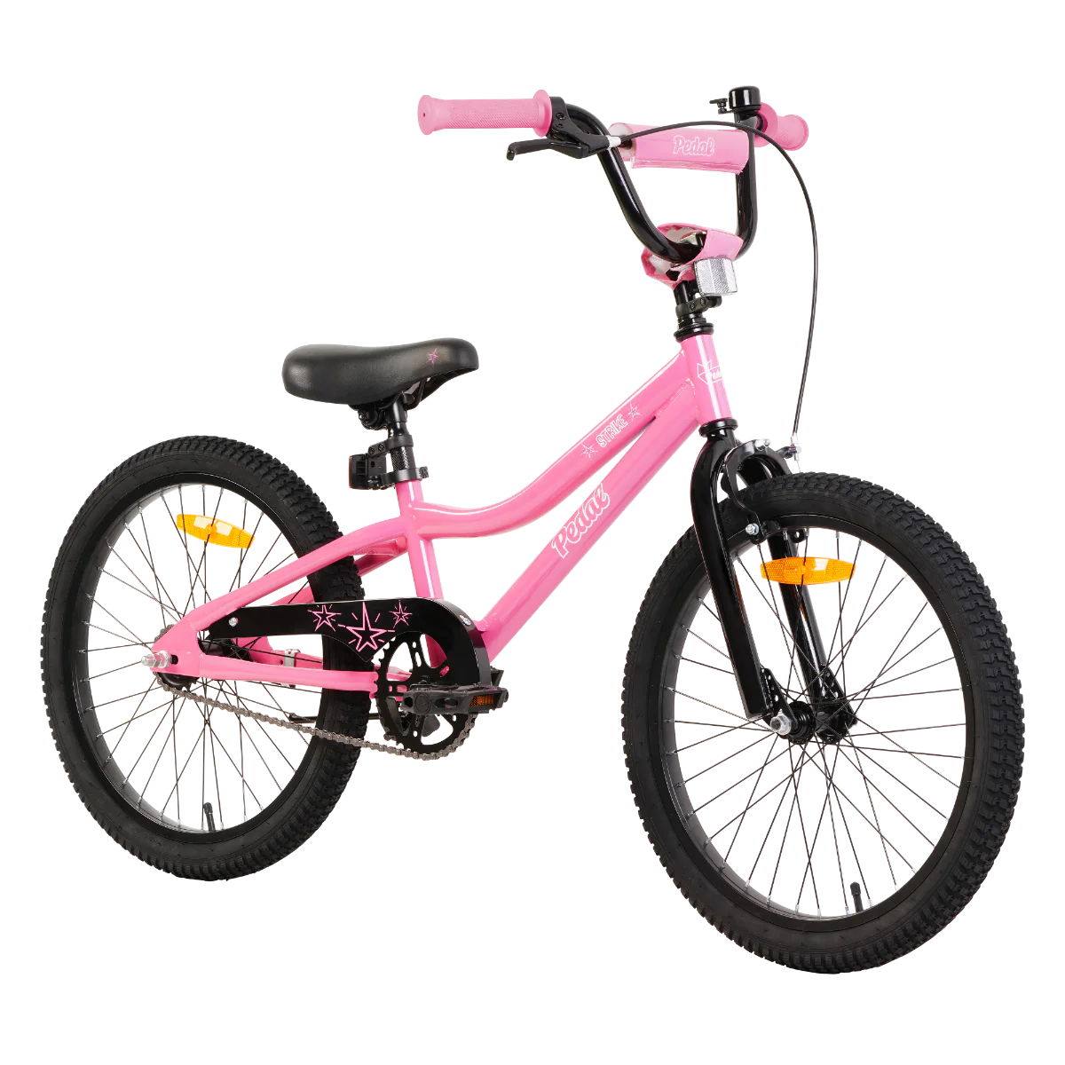 Pedal Strike 20'' Steel Kids Bike Pink/White - Image 2
