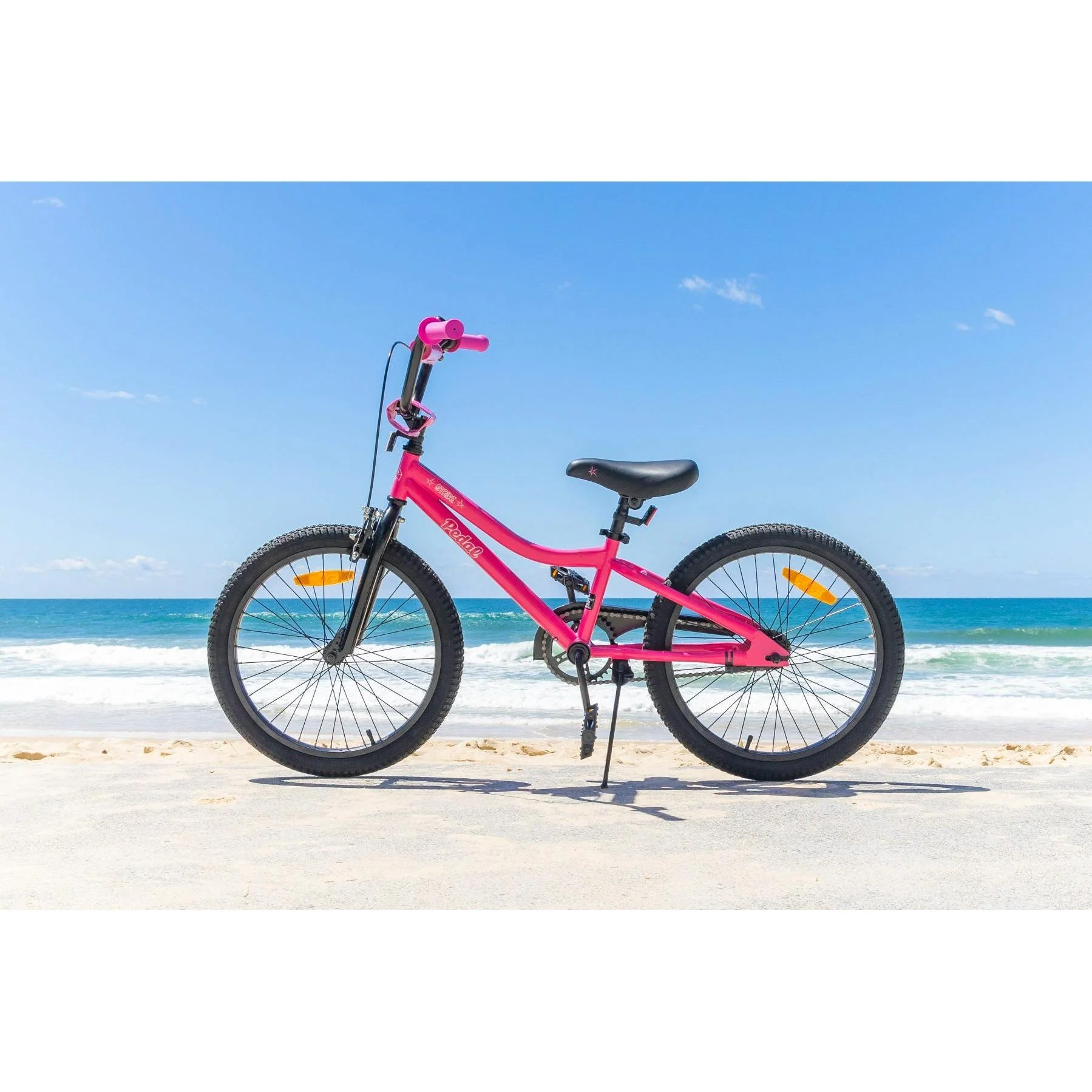 Pedal Strike 20'' Steel Kids Bike Pink/White - Image 3