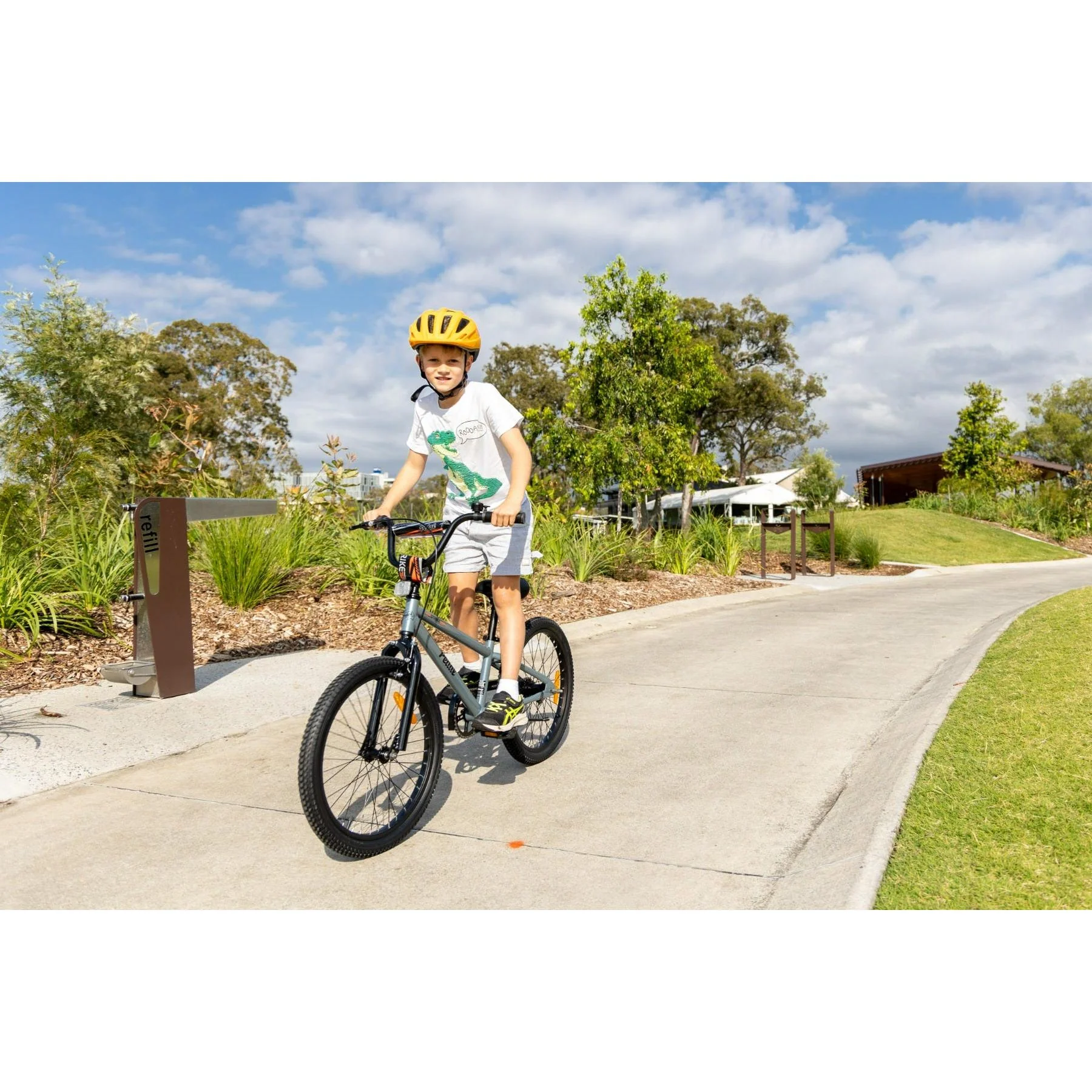 Pedal Strike Steel 20'' Kids Bike Silver - Image 4