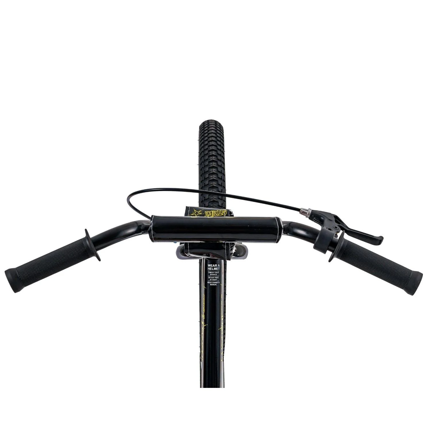 Pedal Strike Steel Kids Bike Black/Yellow - Image 10