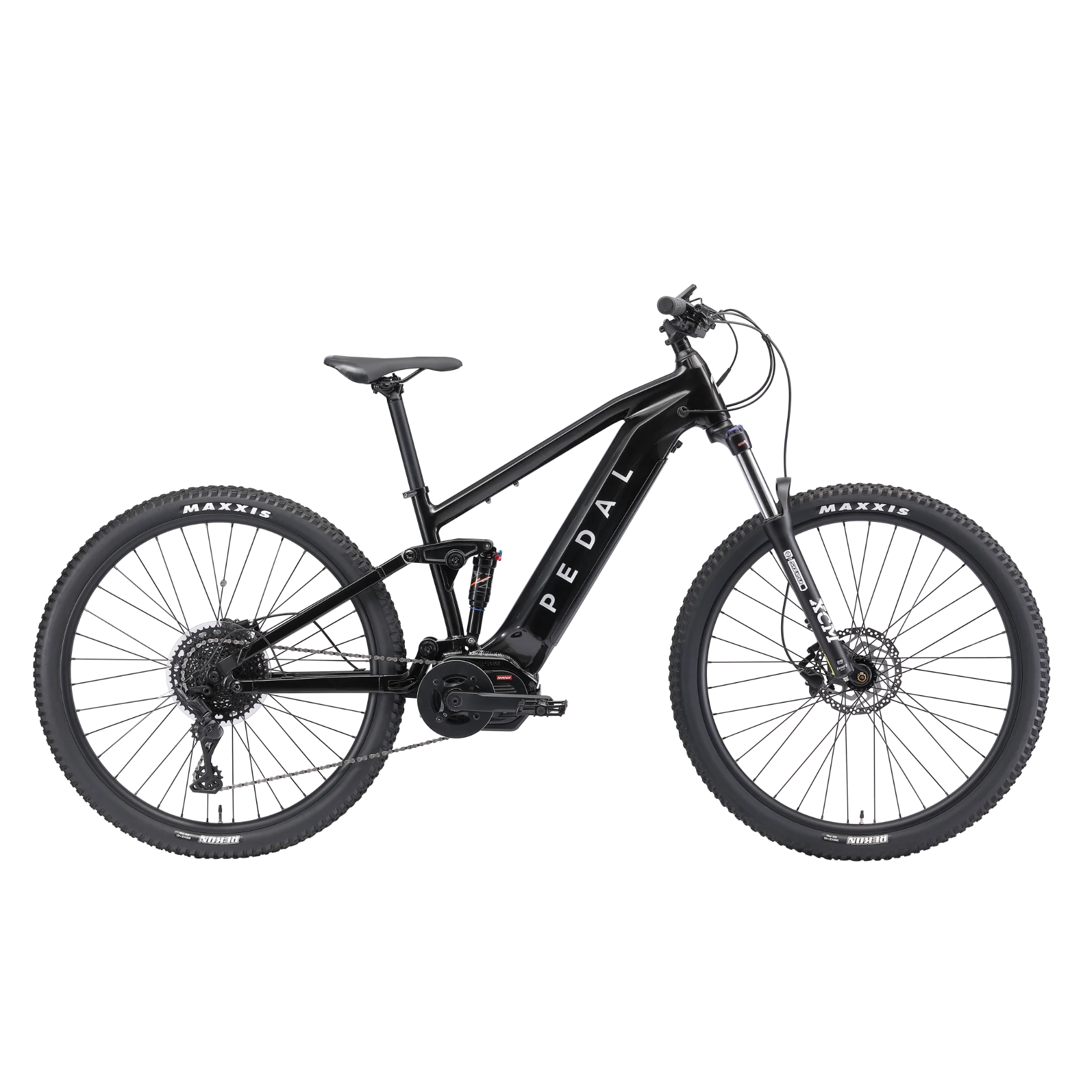 Pedal Titan 2 Electric Dual Suspension Mountain Bike Cosmic Black