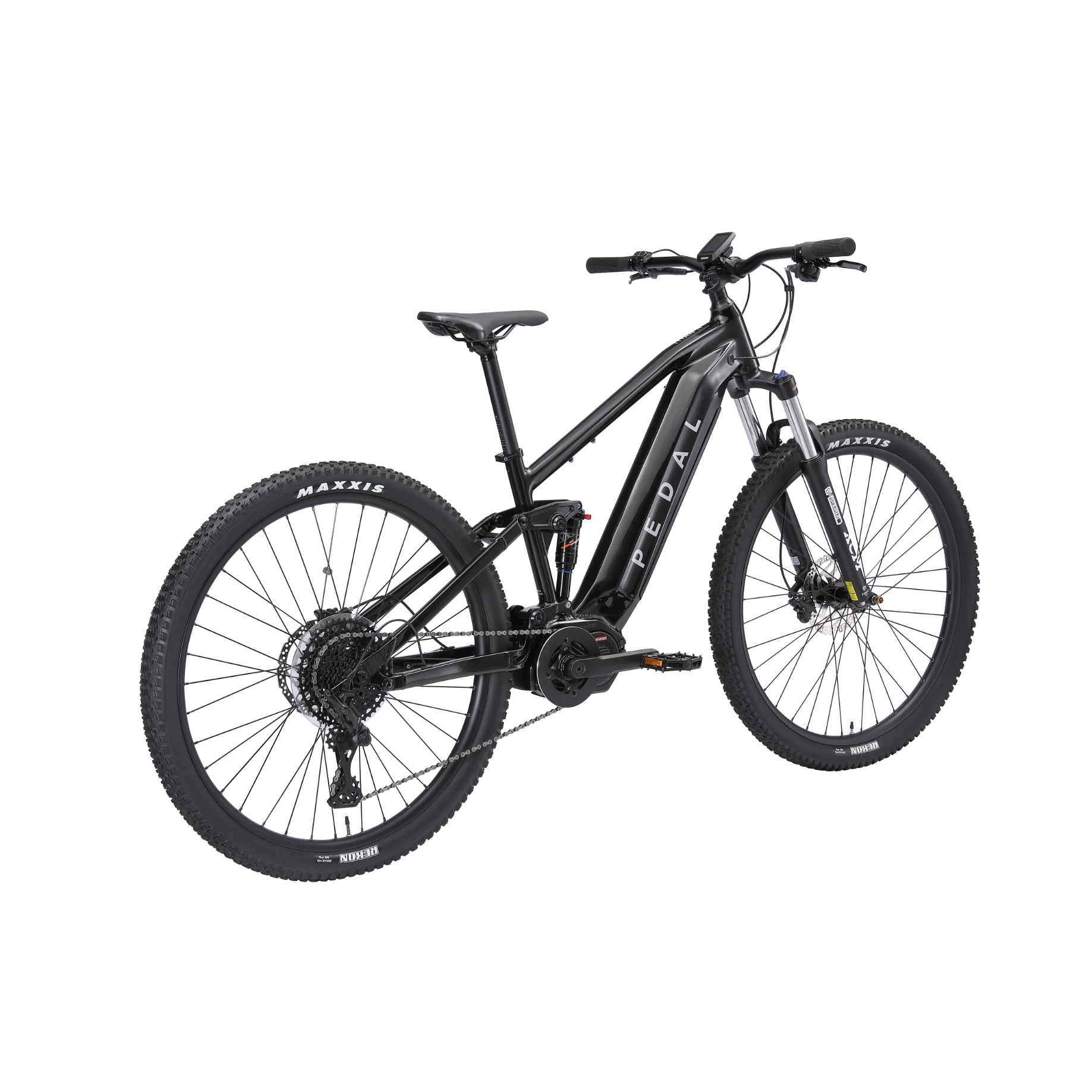 Pedal Titan 2 Electric Dual Suspension Mountain Bike Cosmic Black - Image 2