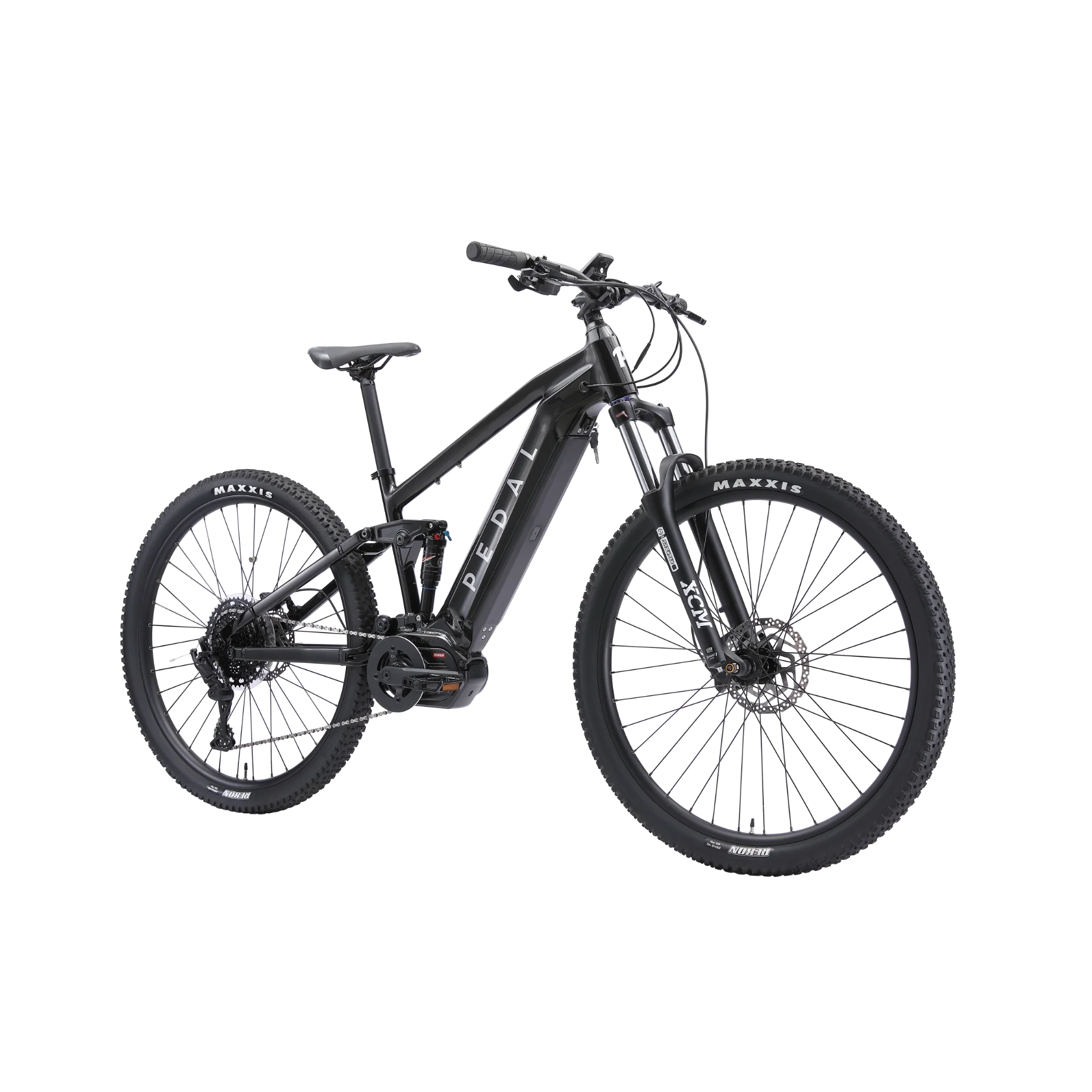 Pedal Titan 2 Electric Dual Suspension Mountain Bike Cosmic Black - Image 3