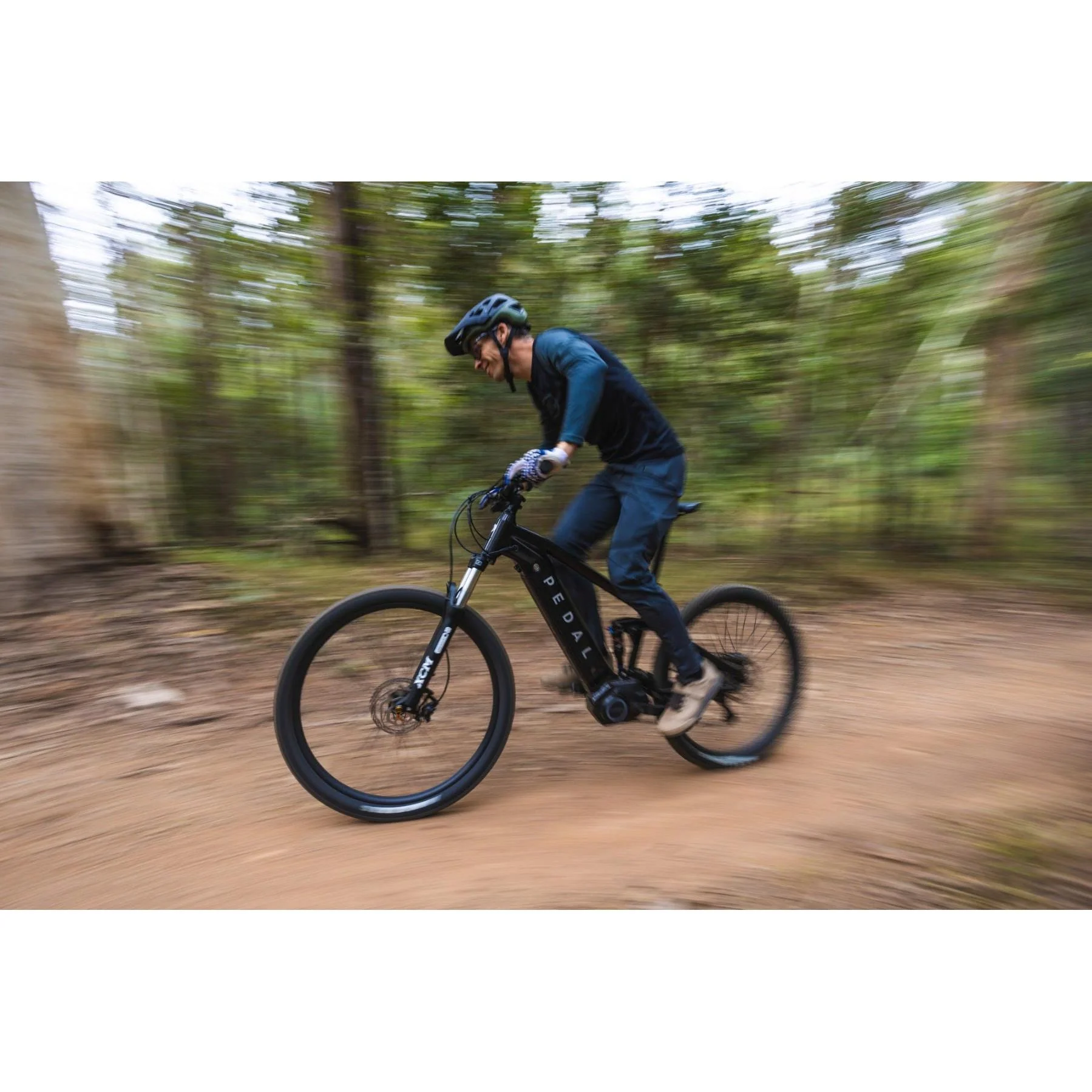 Pedal Titan 2 Electric Dual Suspension Mountain Bike Cosmic Black - Image 7