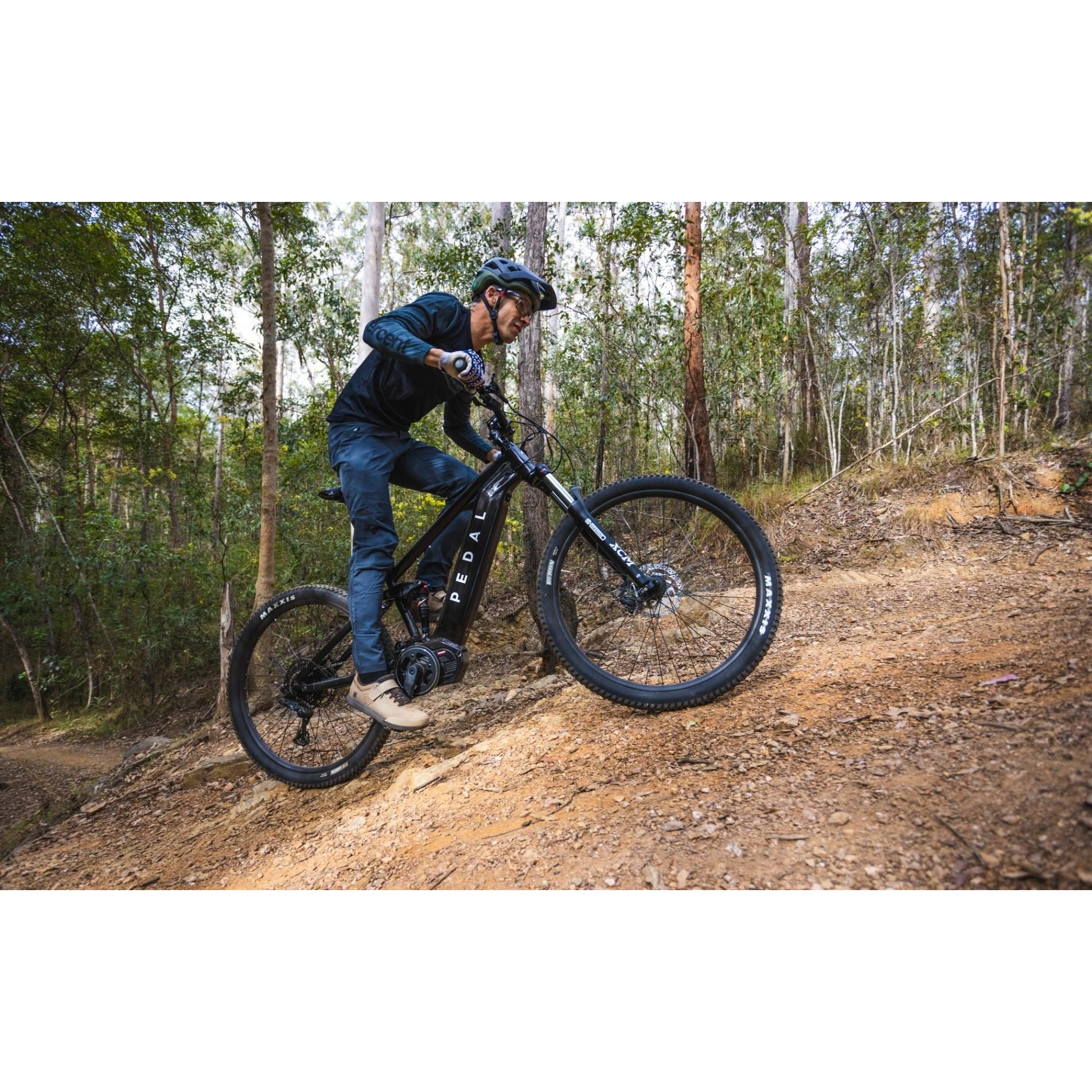 Pedal Titan 2 Electric Dual Suspension Mountain Bike Cosmic Black - Image 8