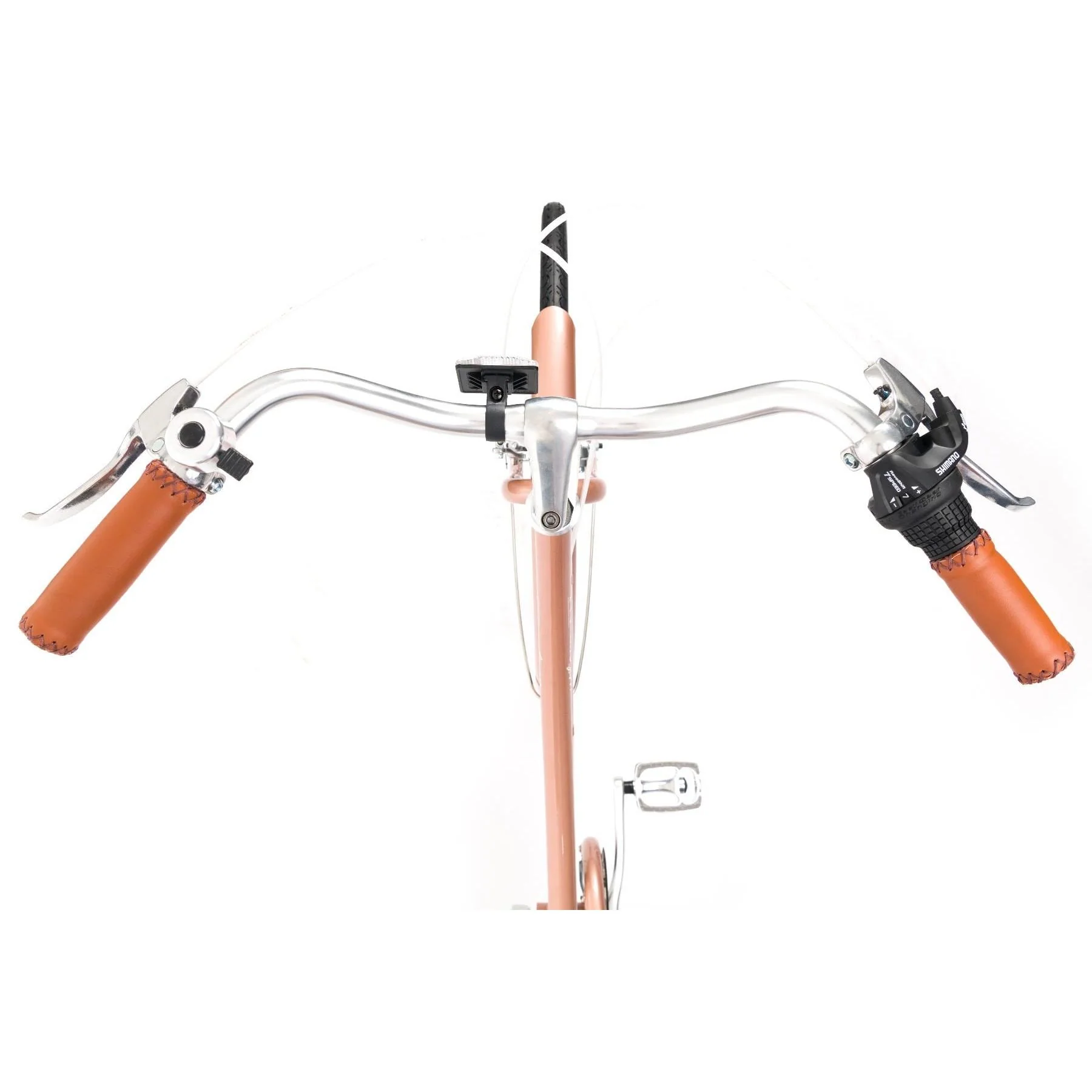 Pedal Uptown DLX Vintage Cruiser Bike Rose Gold - Image 7
